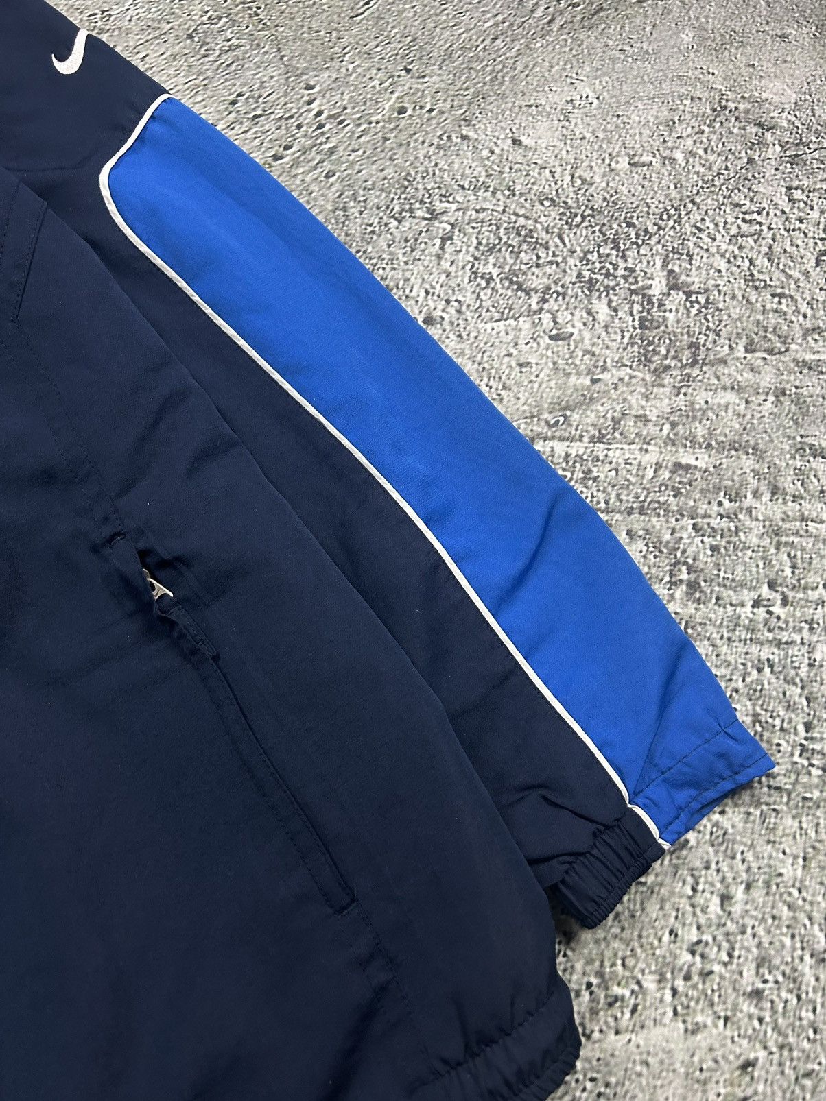 Nike × Vintage Nike track suit vintage navy pants windbreaker small logo Size US XXL / EU 58 / 5 - 4 Thumbnail
