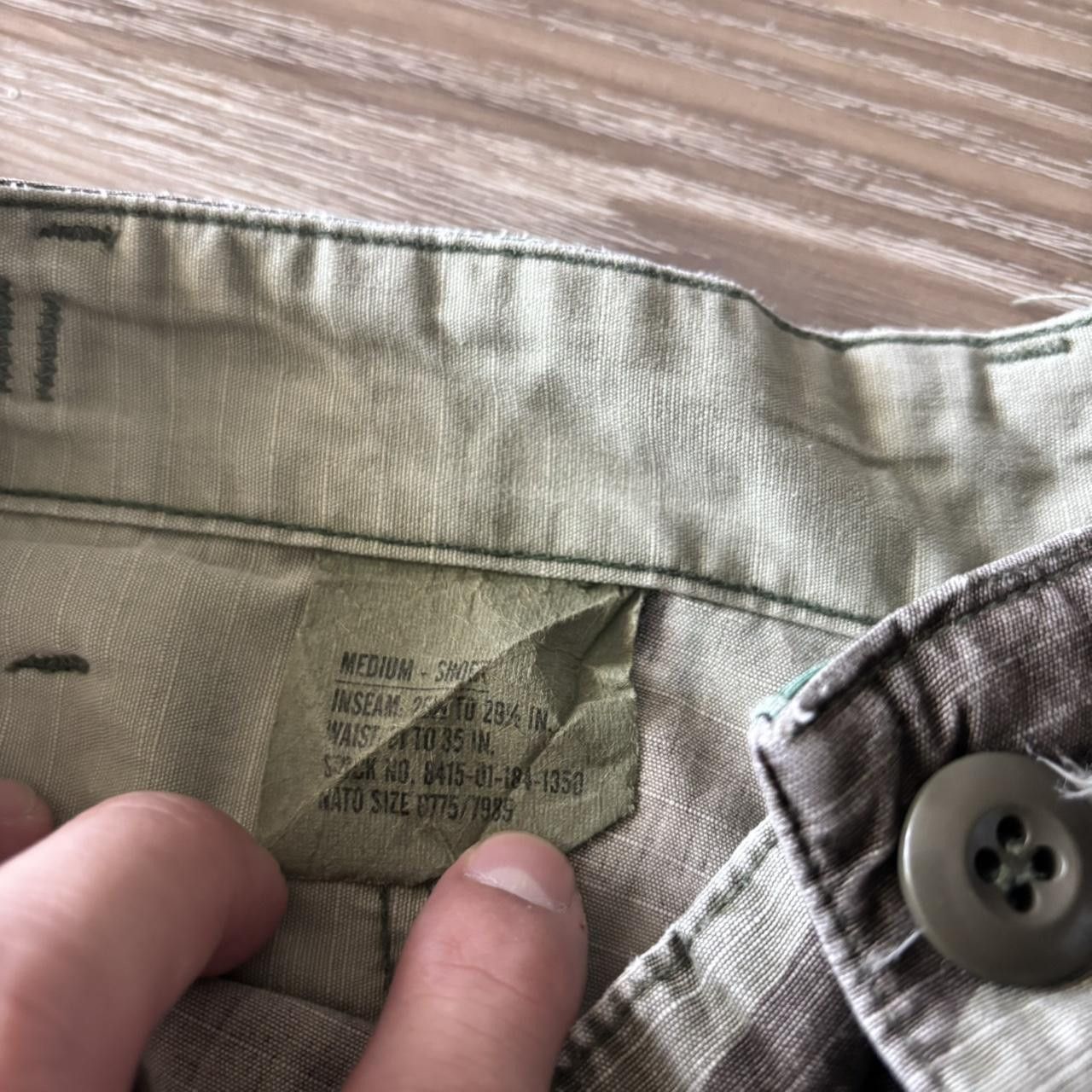 Vintage Crazy Vintage Y2K/2000s Military Camo Streetwear Cargo Pants! 31x29 Size US 31 - 8 Thumbnail