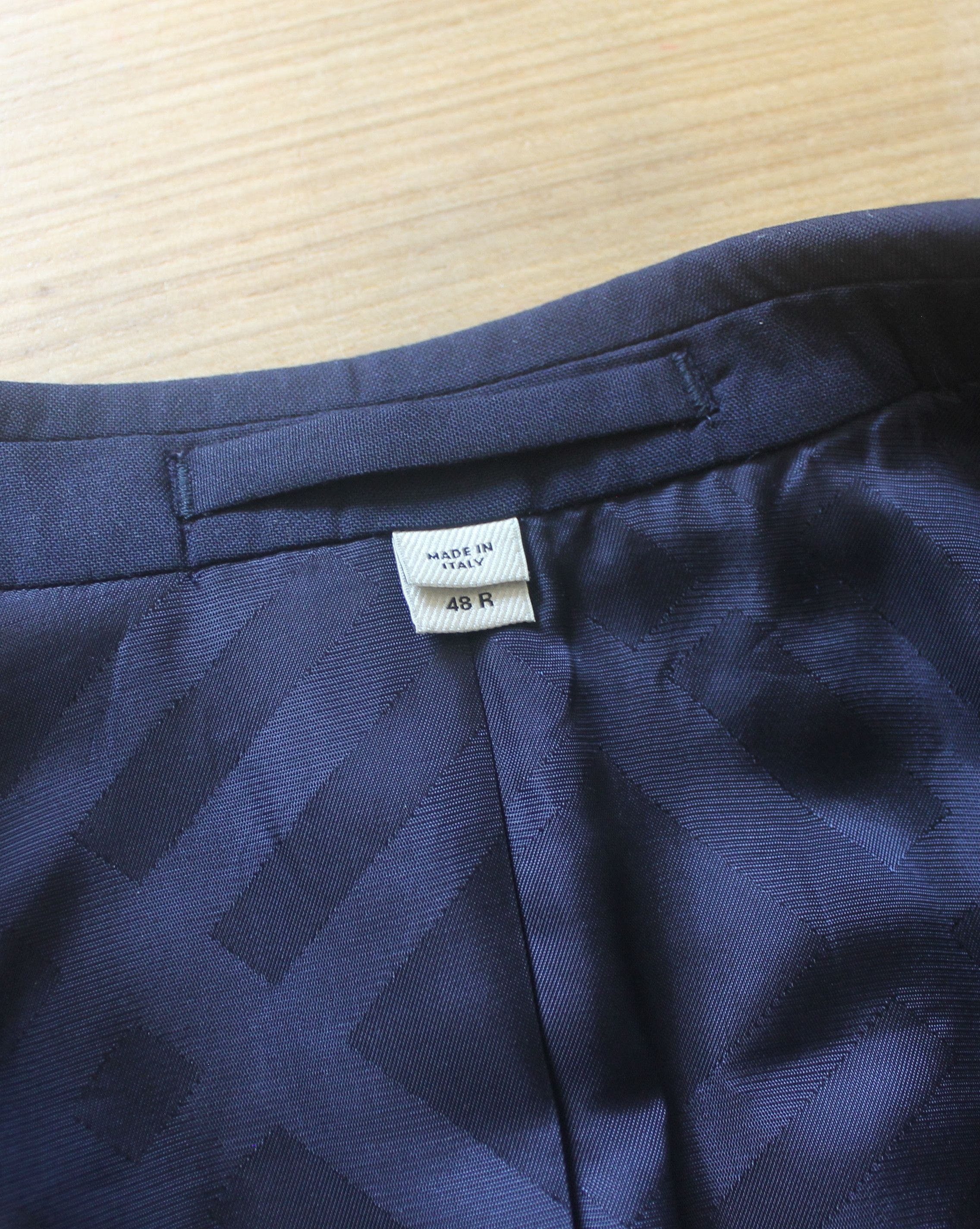 Burberry Burberry London Navy Wool Blazer Jacket Size 48R - 7 Thumbnail