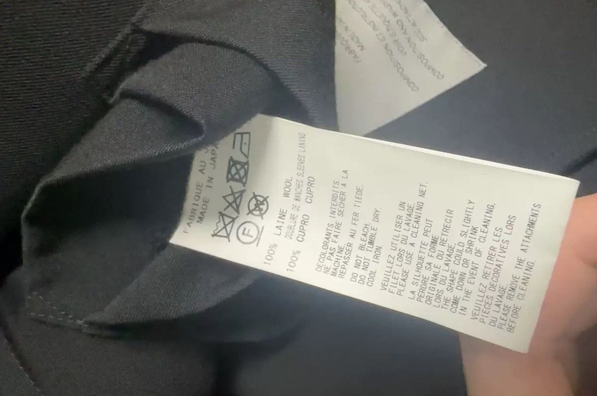 Yohji Yamamoto 21ss eyeball coat eyeball deconstruction coat