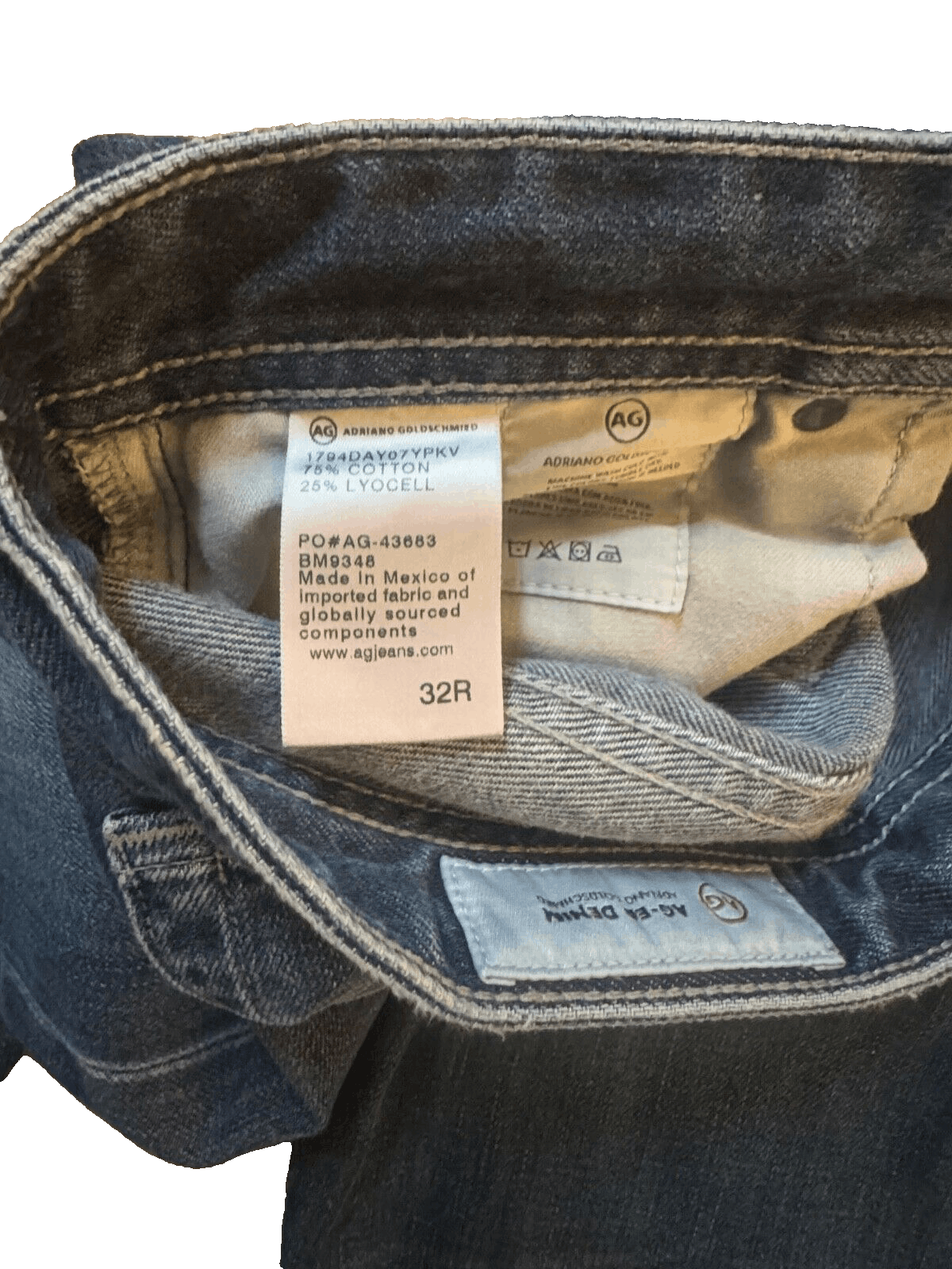 AG Adriano Goldschmied Adriano Goldschmied AG Jeans Everett Slim 32 (33x33) Size US 32 / EU 48 - 8 Thumbnail