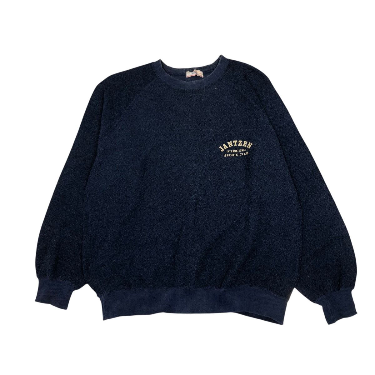 Jantzen 🔥VINTAGE TOP SWEATSHIRT CREWNECK JANTZEN SPELL OUT Size US L / EU 52-54 / 3 - 1 Thumbnail