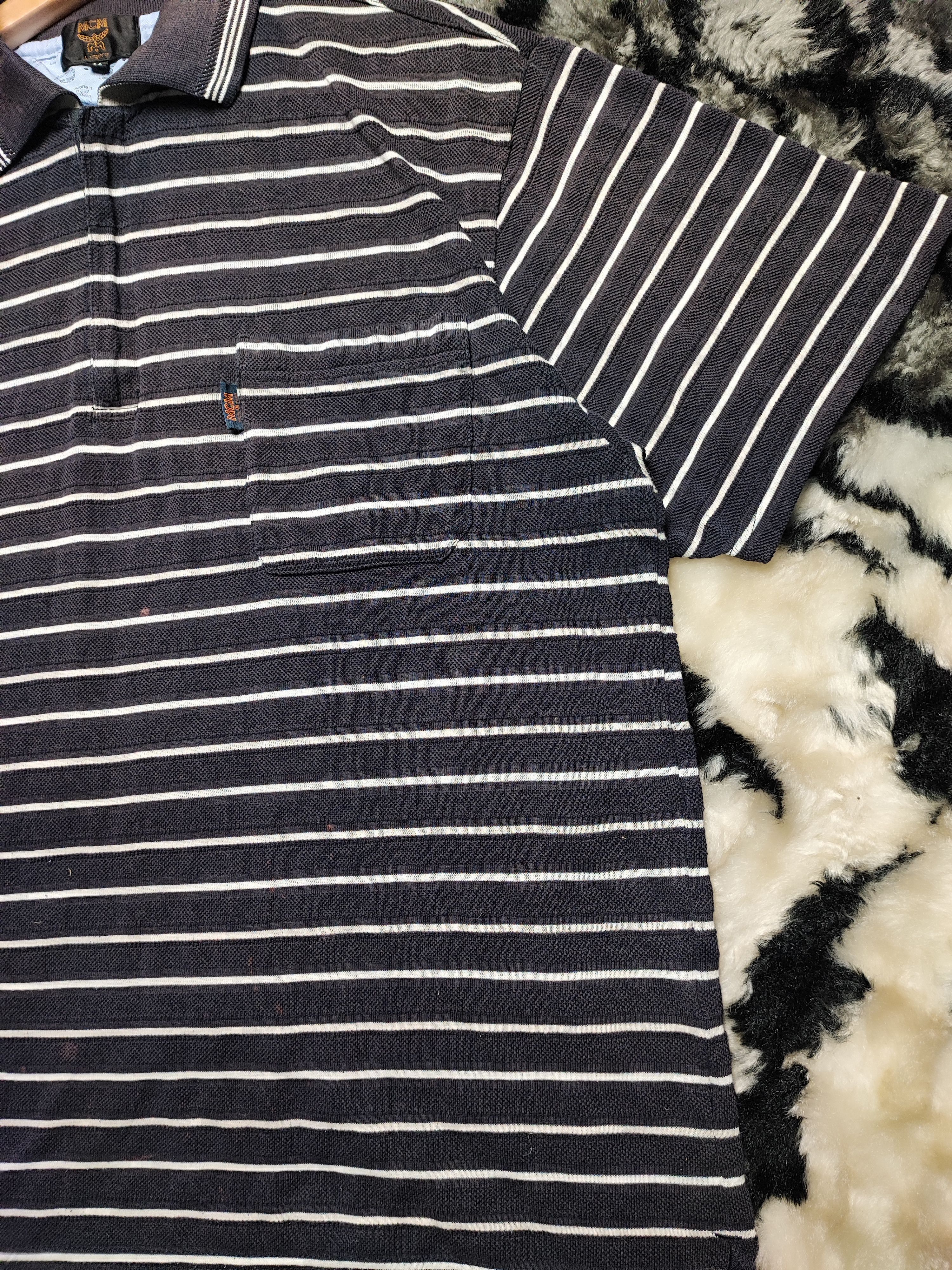 MCM Vintage 90s Pocket Polo Tshirt by MCM Size US L / EU 52-54 / 3 - 5 Thumbnail