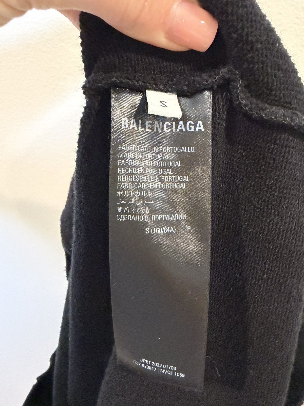 Balenciaga Balenciaga Ink Stain Hoodie Size US S / EU 44-46 / 1 - 4 Thumbnail