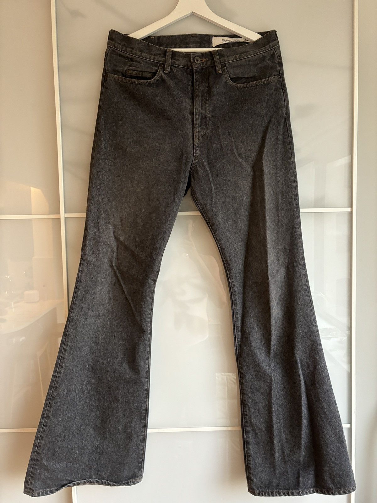 Kapital Cotton Linen Gibson Stripe 5P OKABELLBO Pants
