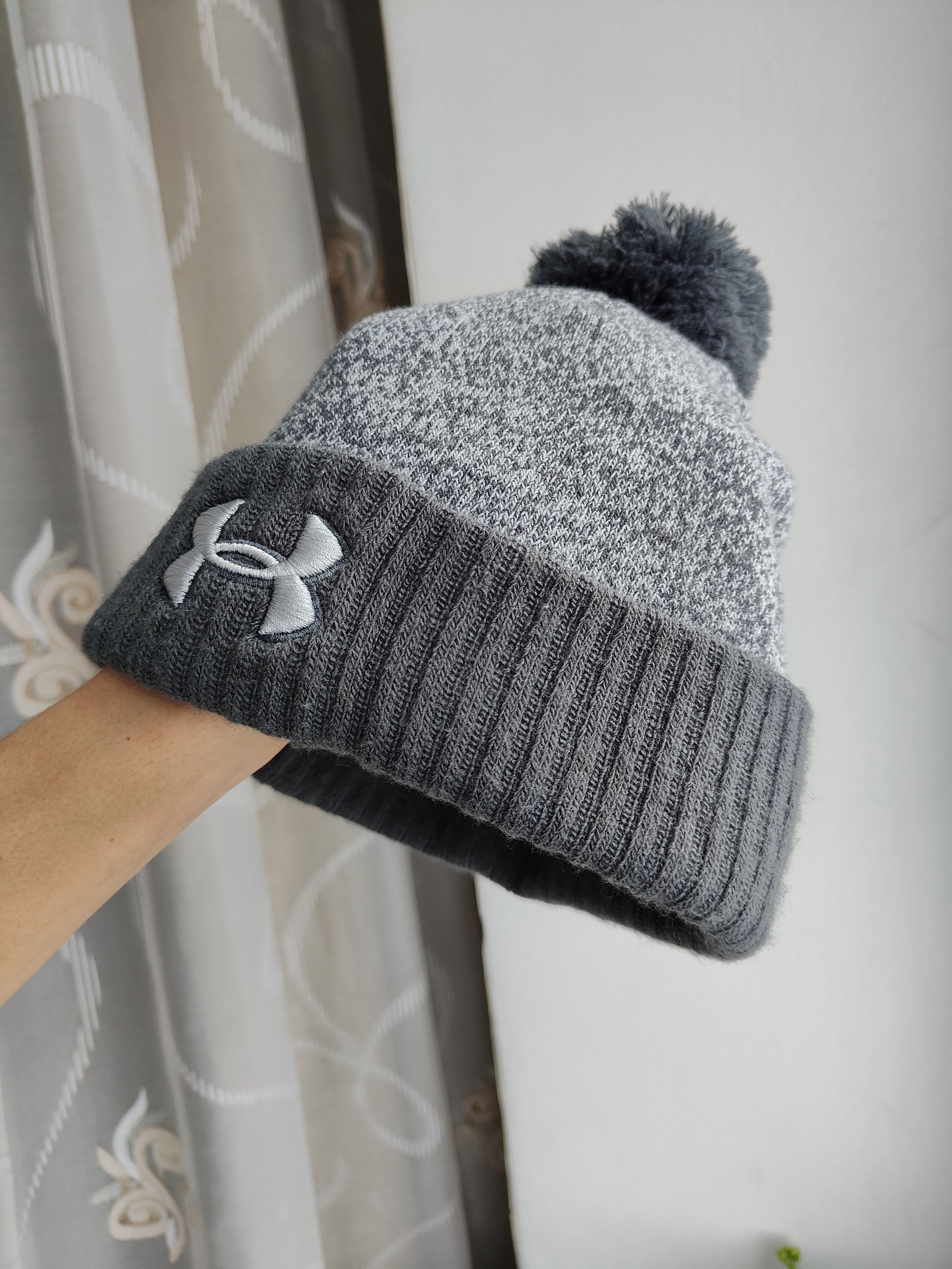 Under Armour Under Armour Beanie Hat with pom pom Size ONE SIZE - 3 Thumbnail