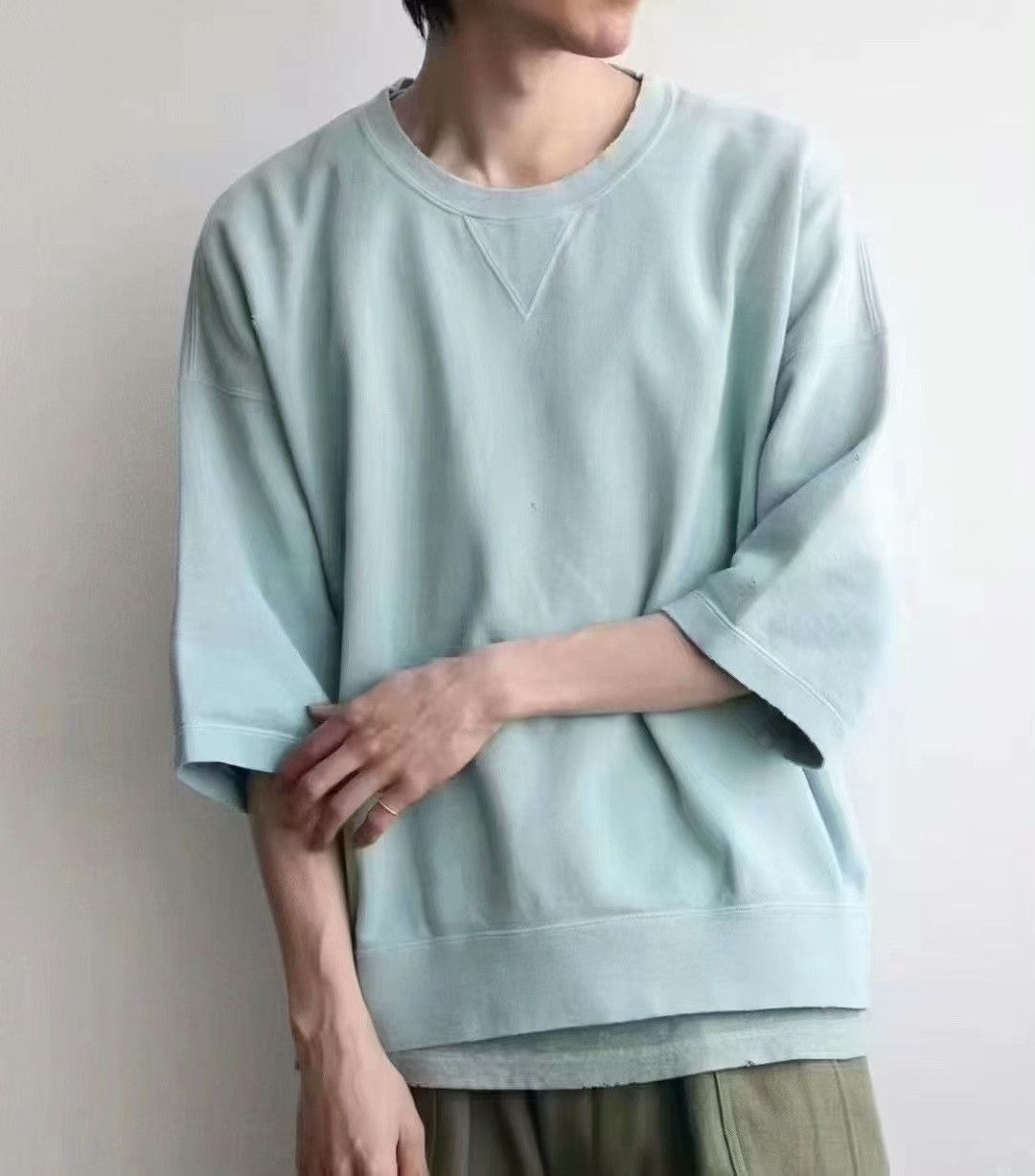 Visvim VISVIM 22SS AMPLUS SWEAT S/S CRASH Size US M / EU 48-50 / 2 - 8 Thumbnail