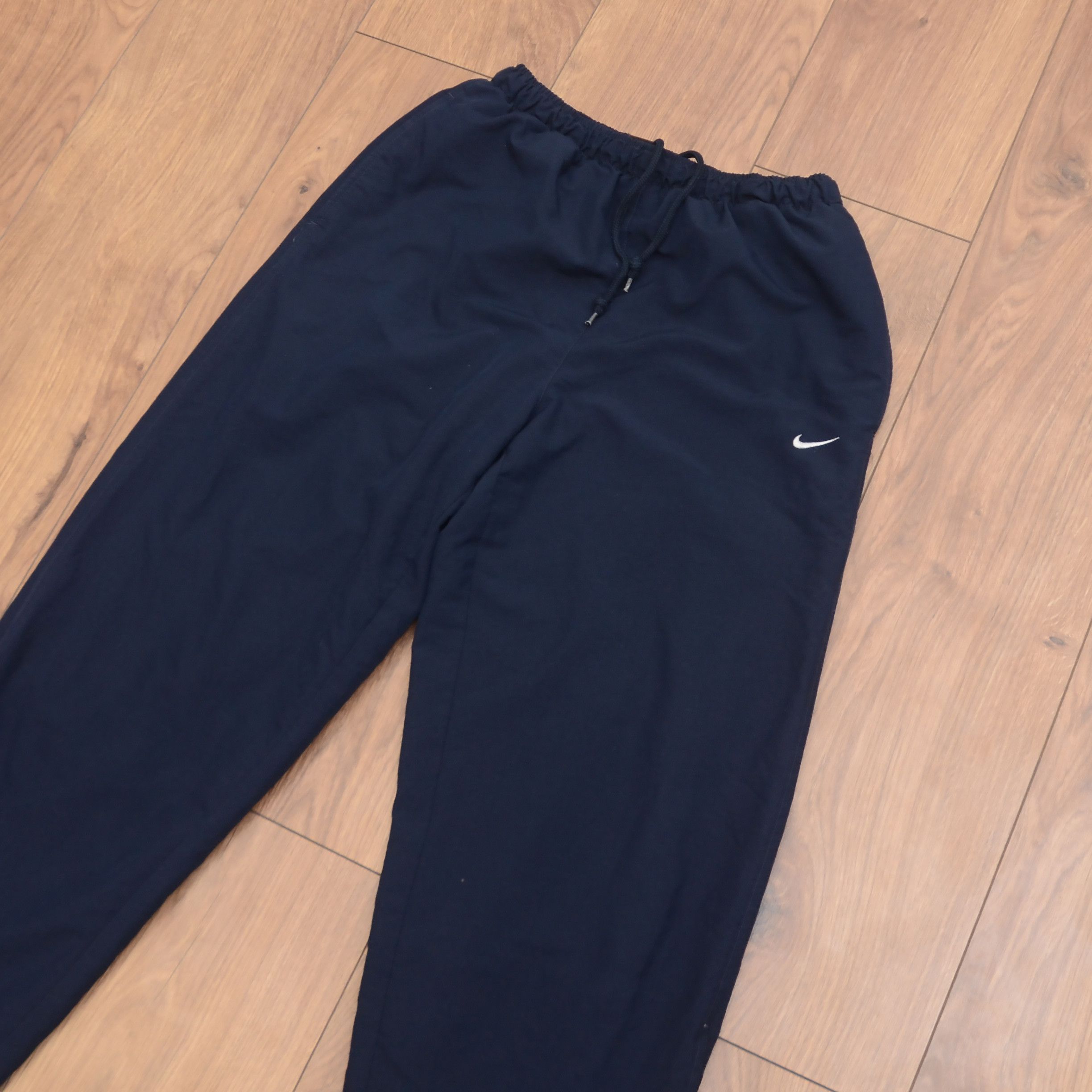 Nike Vinatge Y2K Nike Sweatpants Mens size M Navy Blue Trackpants Size US 32 / EU 48 - 3 Thumbnail
