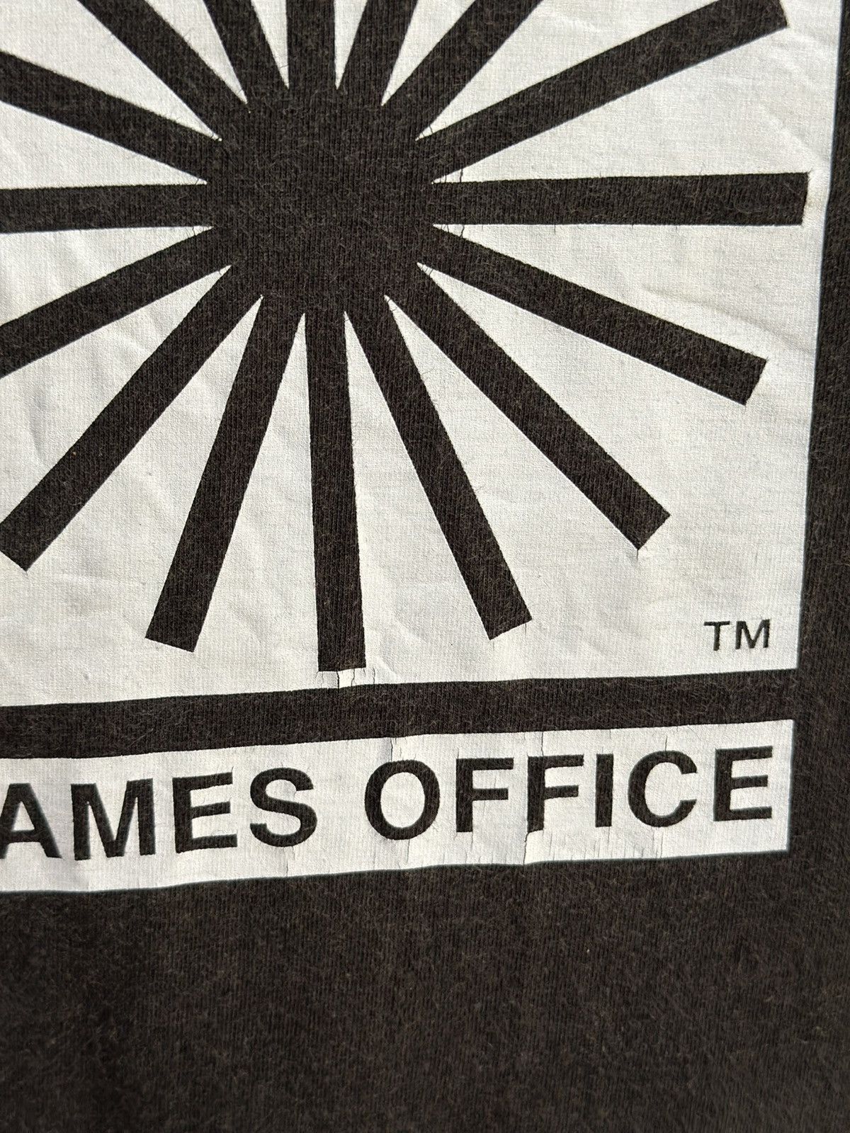 Jerzees Vintage Eames Office Starburst Faded Tee Size US S / EU 44-46 / 1 - 3 Thumbnail