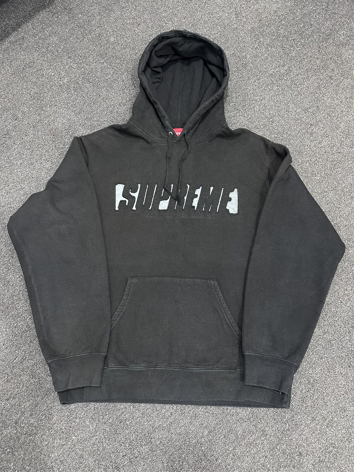 Supreme Supreme Reflective Hoodie Sweatshirt Size US L / EU 52-54 / 3 - 1 Thumbnail