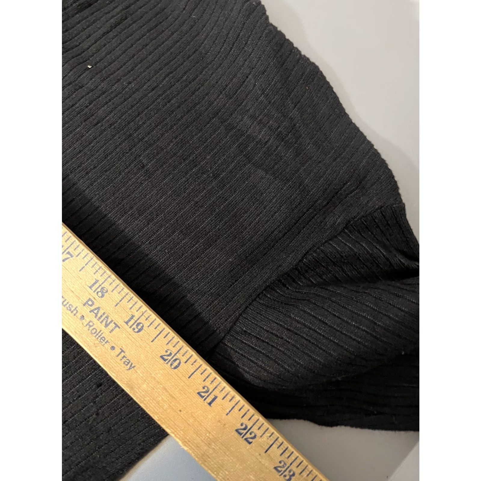 American Eagle Outfitters American Eagle Outfitters Women's Long Sleeve Black Large V Neck Size L / US 10 / IT 46 - 5 Thumbnail