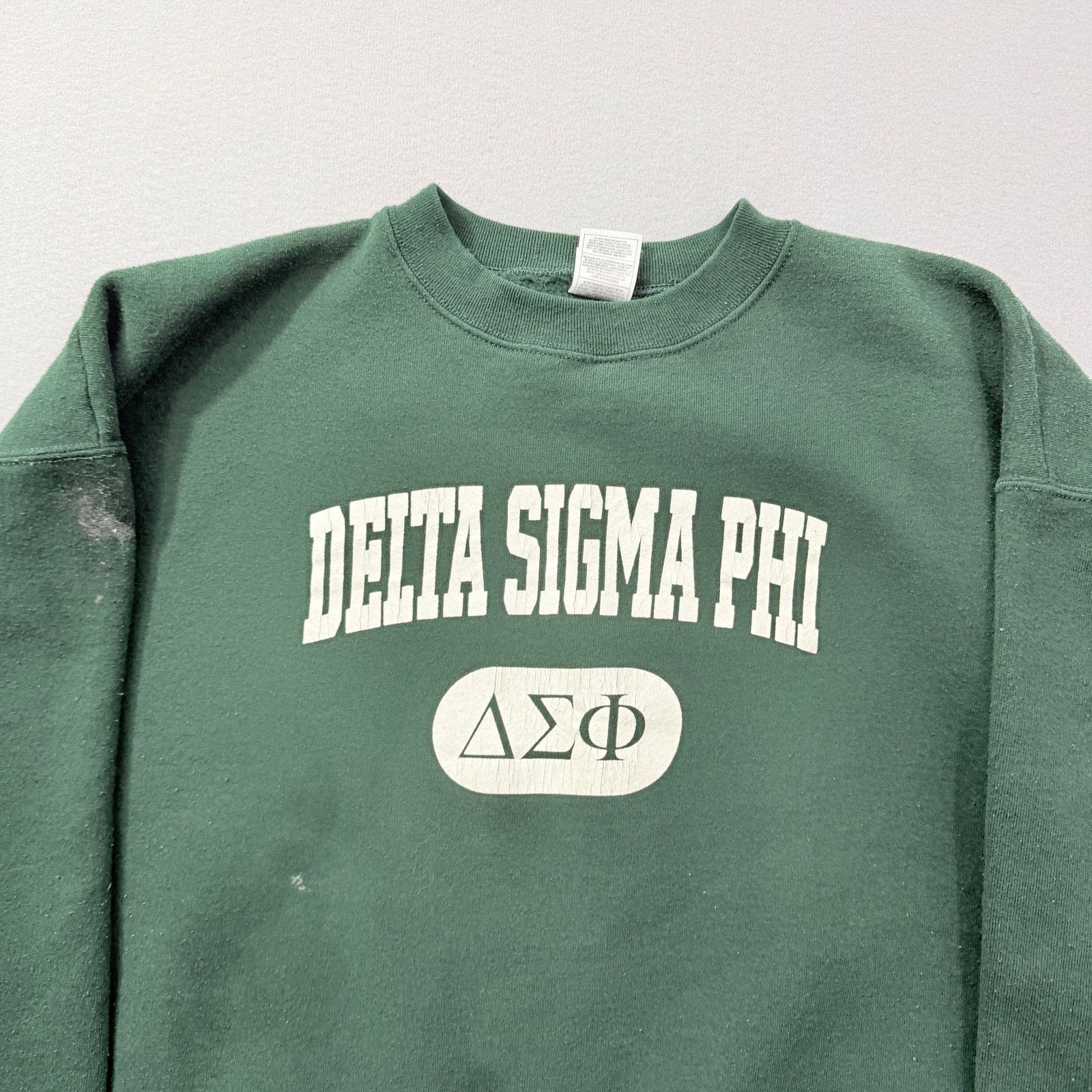Vintage Vintage Delta Sigma Pi Michigan State Sweatshirt Size 2XL Size US XXL / EU 58 / 5 - 2 Thumbnail