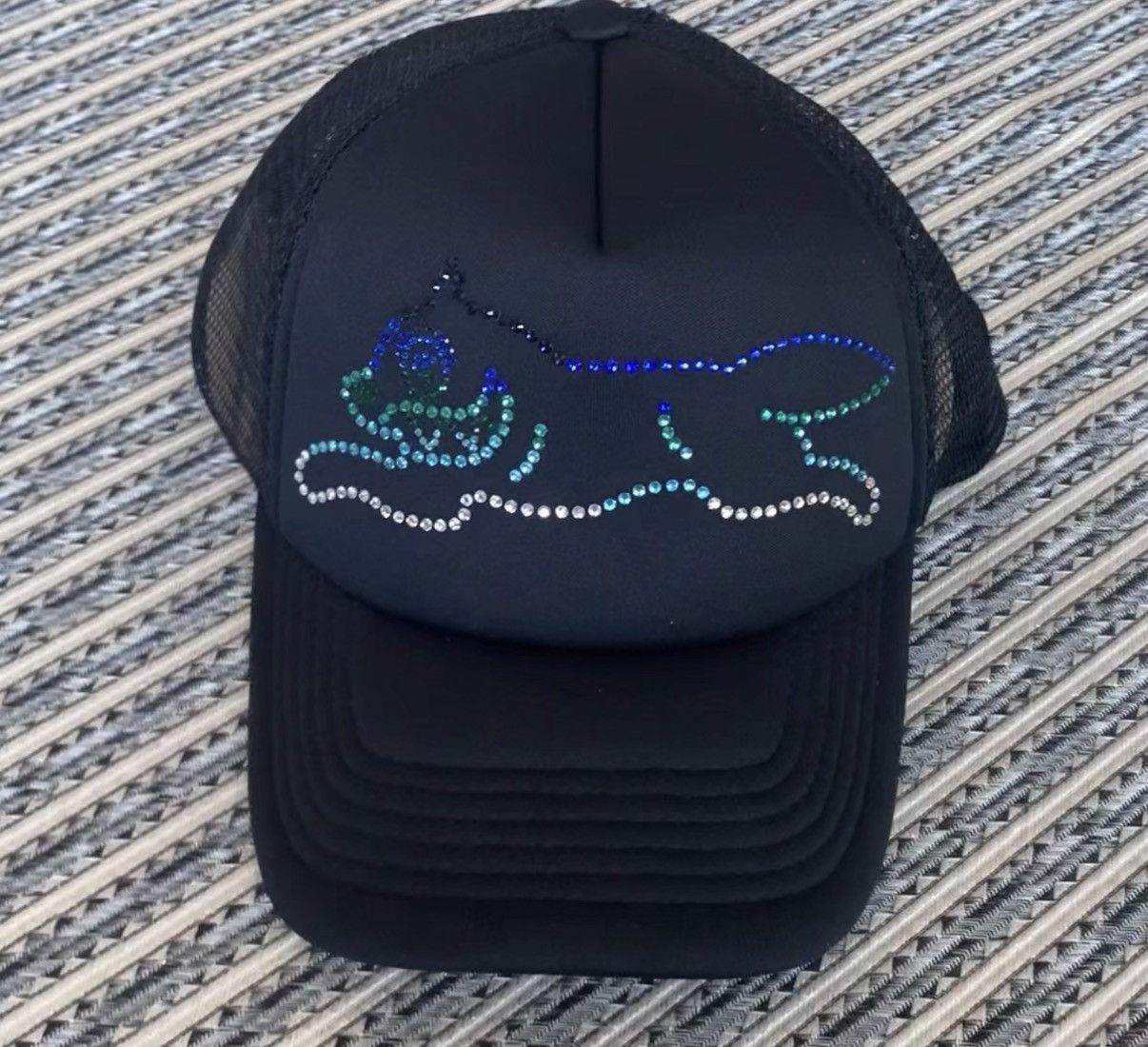 Billionaire Boys Club BBC Rhinestone Flying Dog Hat Size ONE SIZE - 1 Thumbnail