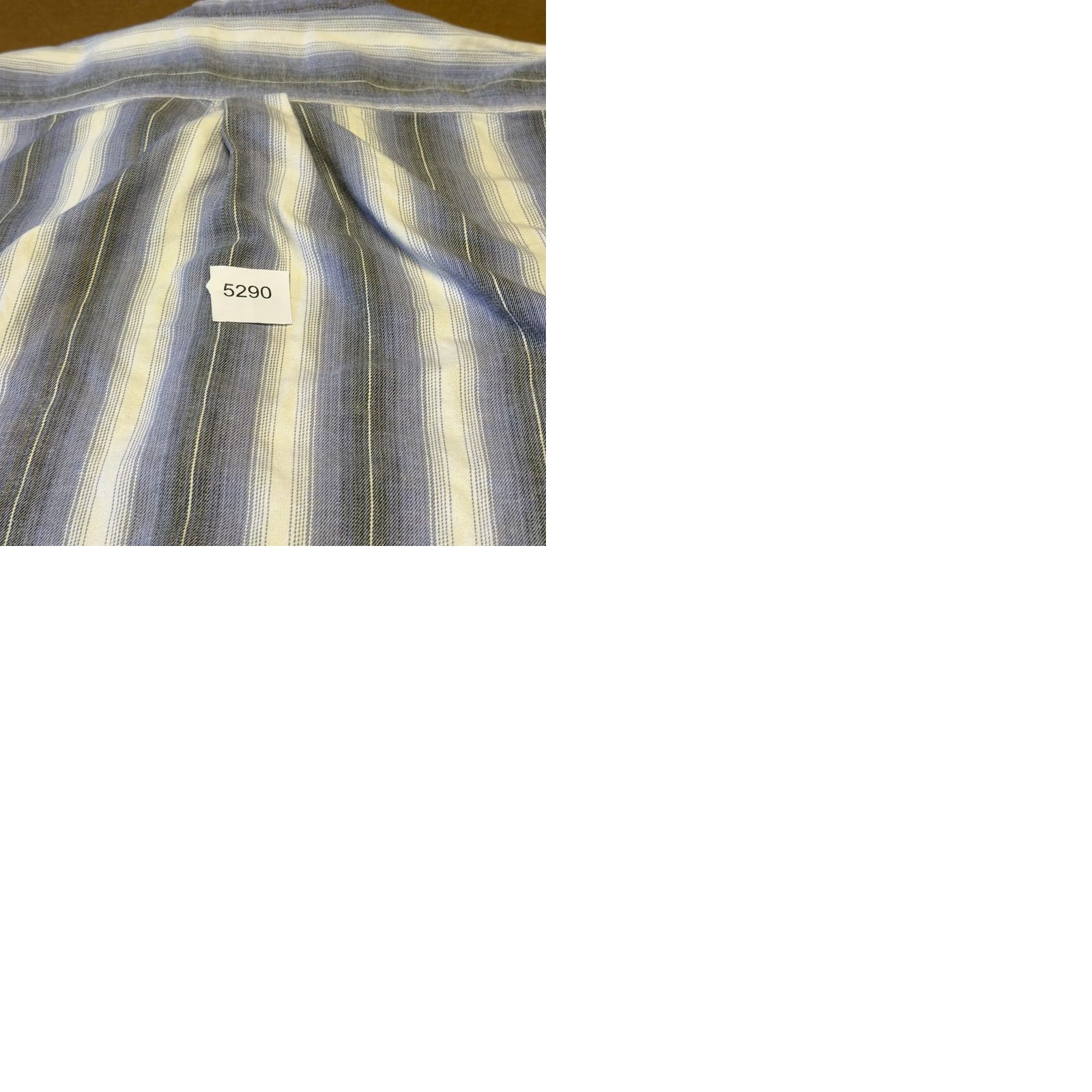 Vintage VINTAGE Greatland Apparel Shirt Mens XLT Blue Striped Flannel Button Down Long Sleeve Size US XL / EU 56 / 4 - 9 Thumbnail