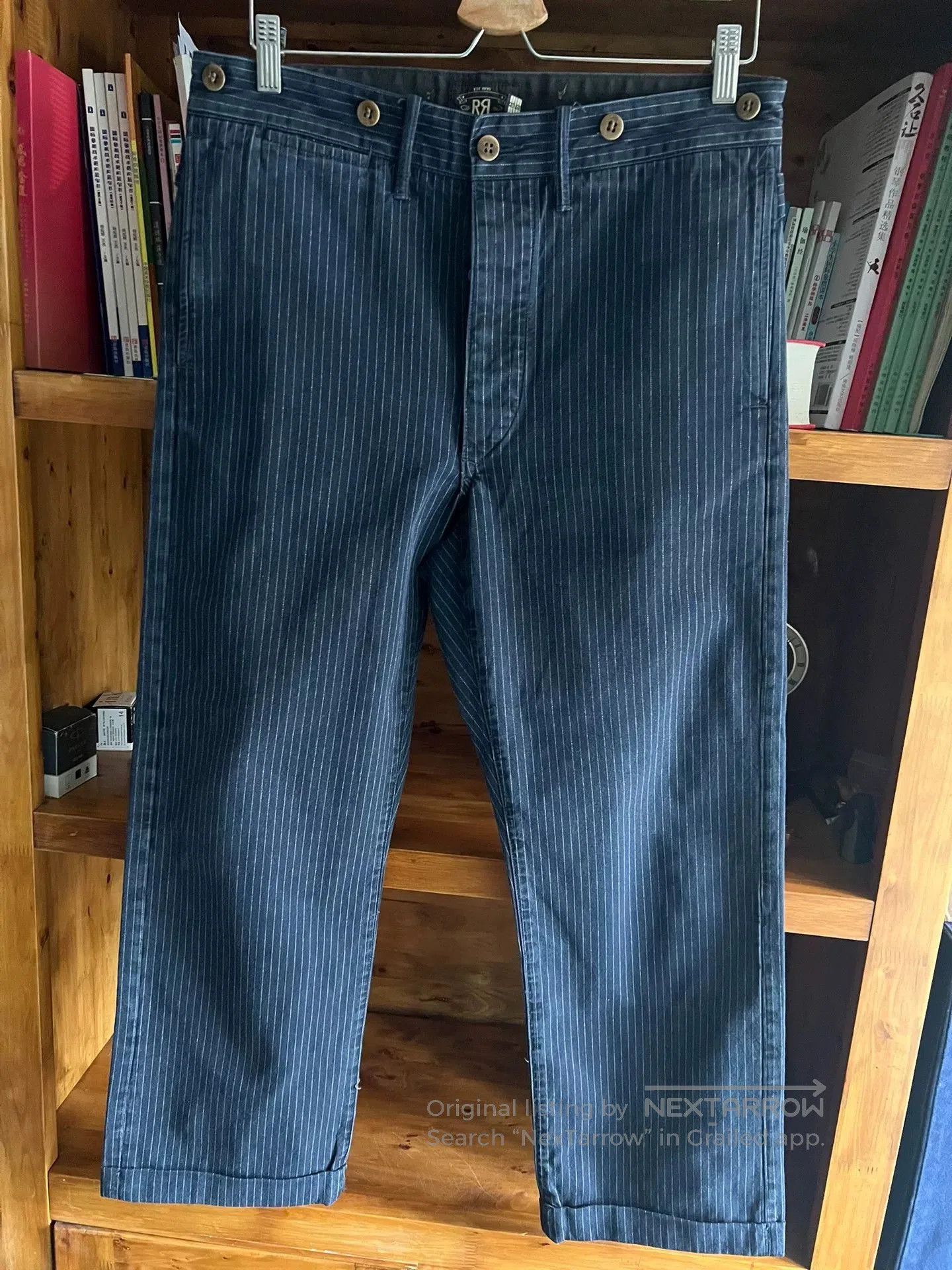 RRL Ralph Lauren RRL Double RL Striped Casual Pants. Size US 32 / EU 48 - 3 Thumbnail