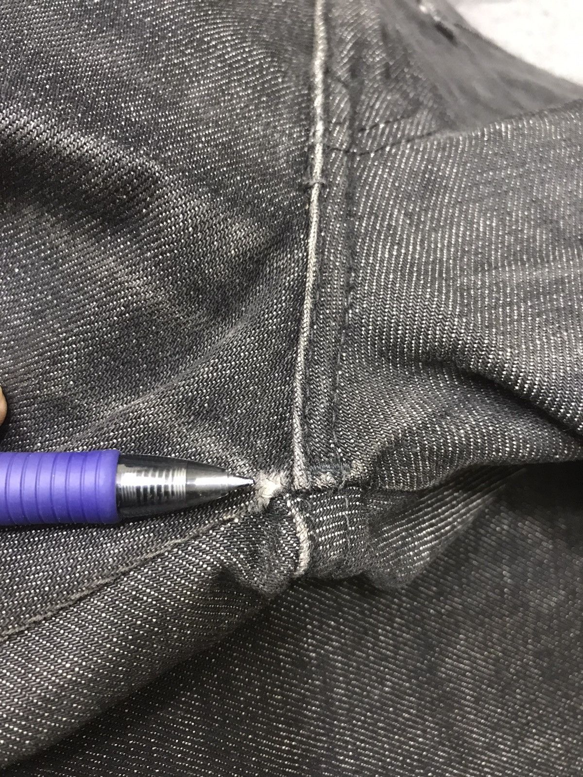 Japanese Brand Insane TOKYO JEANS 8Oz Double Knee Hybrid Biker Denim F333 Size US 32 / EU 48 - 15 Thumbnail