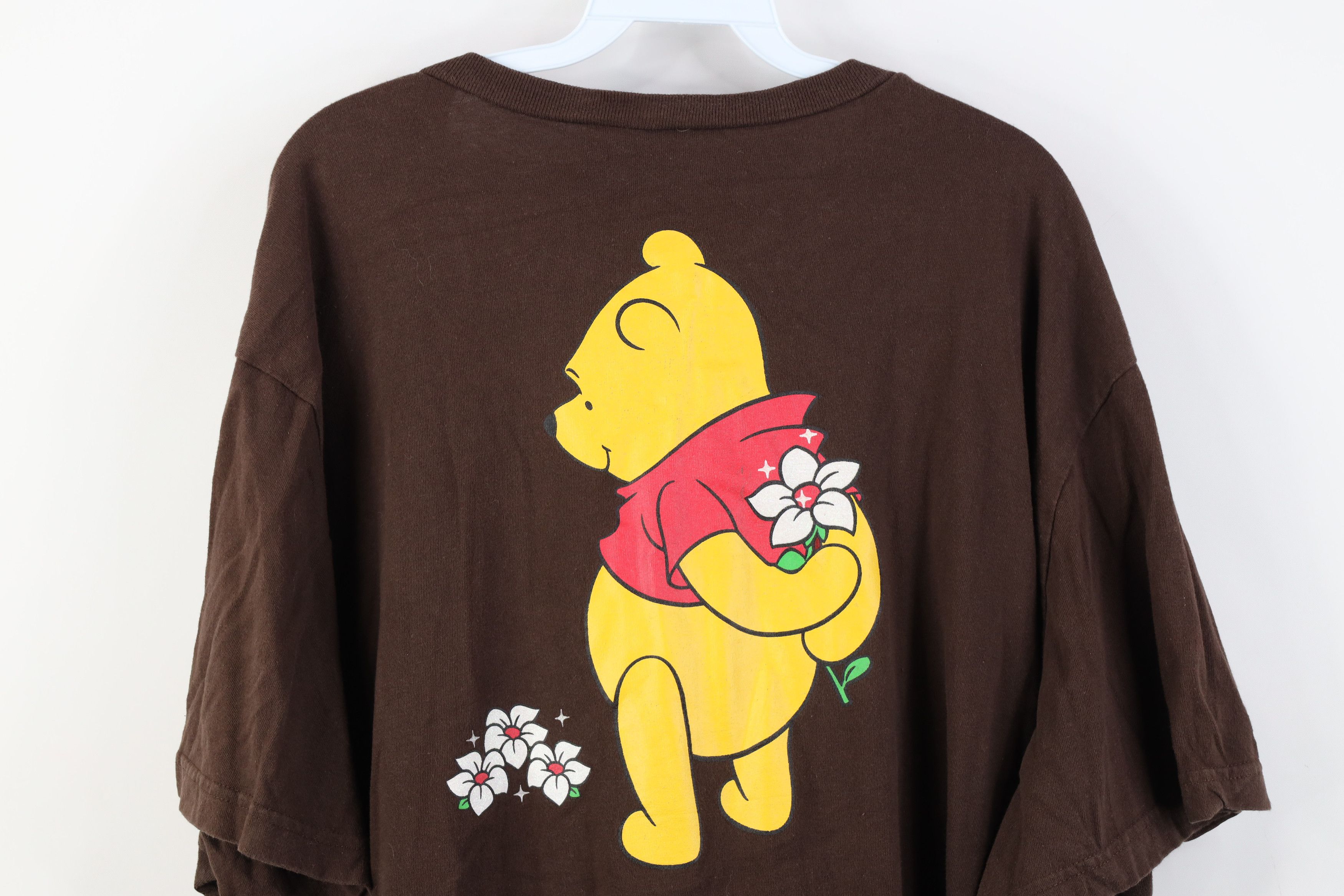 Disney Vintage Disney Winnie the Pooh Short Sleeve T-Shirt Brown Size 4XL / US 24-26 - 13 Thumbnail