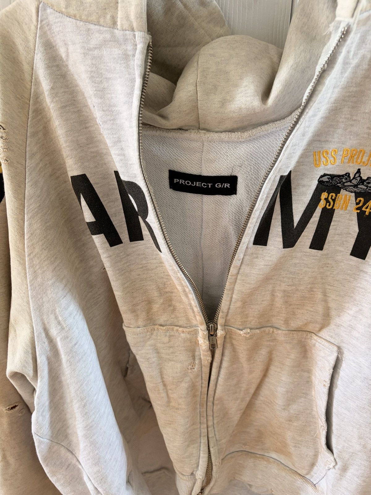 PROJECT G/R Project G/R NYC Exclusive 1/50 zip hoodie Size US M / EU 48-50 / 2 - 3 Thumbnail