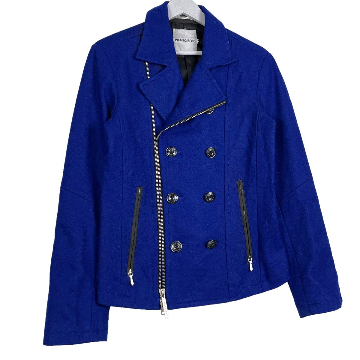 14th Addiction × BUFFALO BOBS 💥BUFFALO BOBS BIKER WOOL BONDAGE JACKET Size US M / EU 48-50 / 2 - 2 Thumbnail