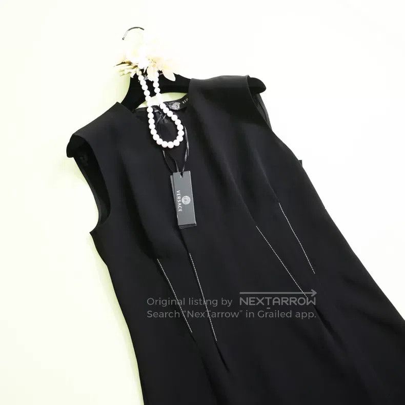 Versace Versace Full silk dress Size M / US 6-8 / IT 42-44 - 3 Thumbnail