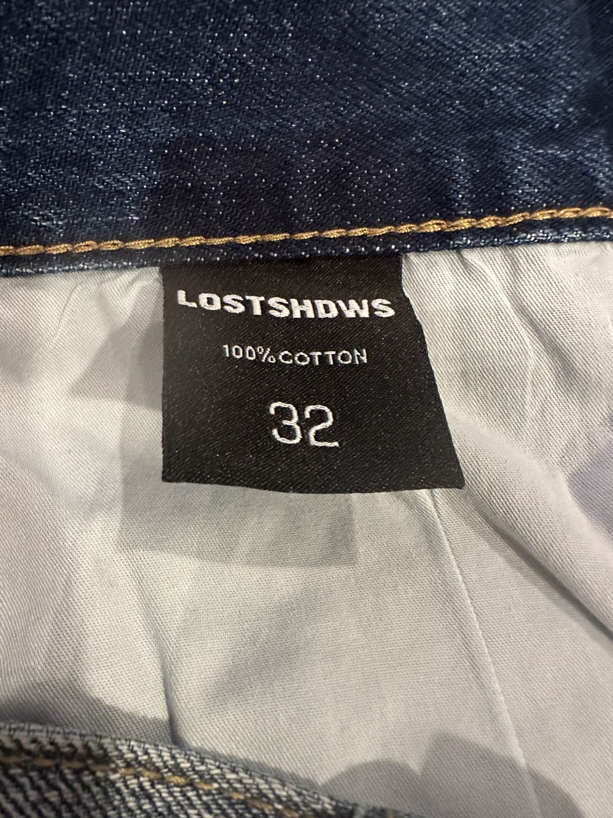 LOSTSHDWS Lostshdws Sun logo Denim Jeans. #32 Size US 32 / EU 48 - 11 Thumbnail