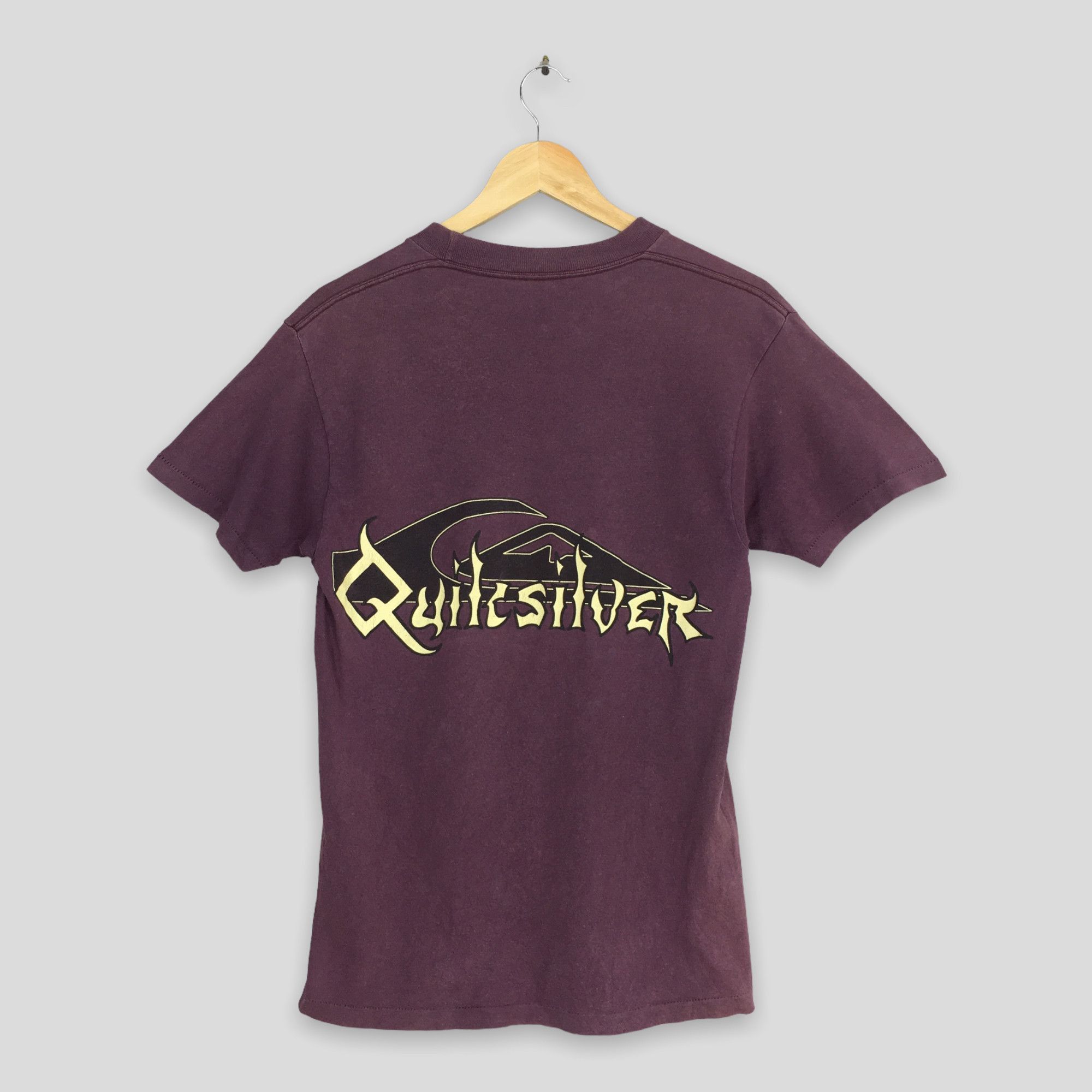 Gotcha × Quiksilver Vintage 90's Quiksilver Surf Wear T shirt Small Size US S / EU 44-46 / 1 - 1 Thumbnail