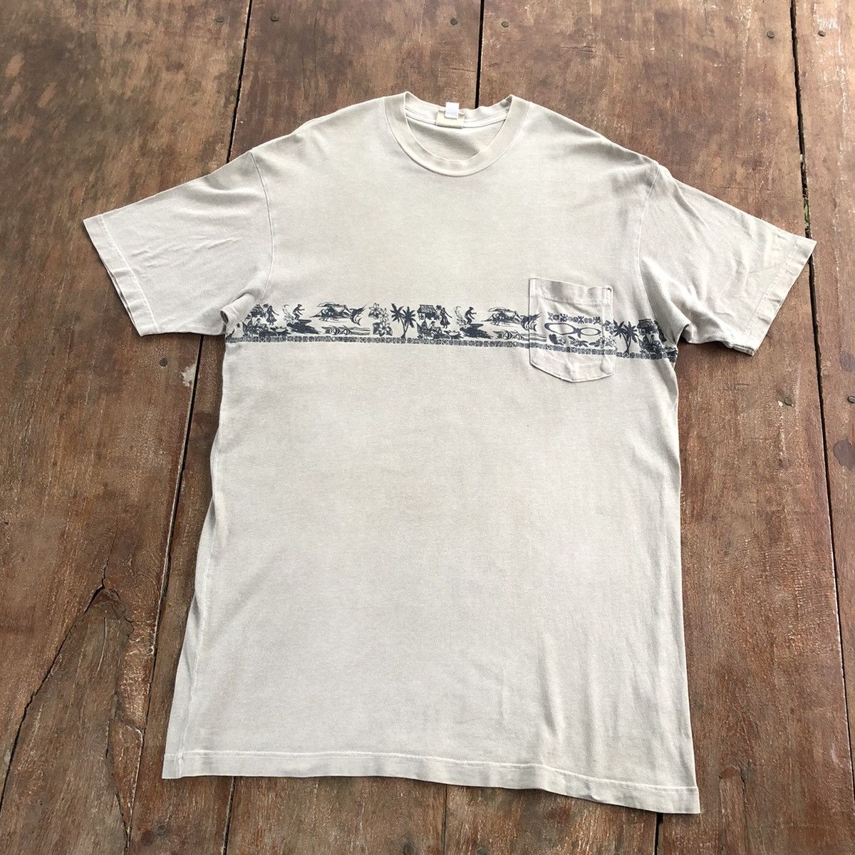 Ocean Pacific Vintage Faded Ocean Pacific Surfing Rare Shirt Size US L / EU 52-54 / 3 - 2 Thumbnail