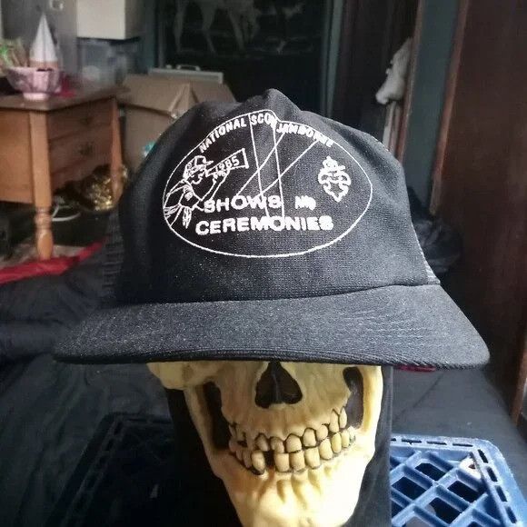 Other Vintage National Scout Jamboree Snap Trucker Hat Size ONE SIZE - 1 Thumbnail