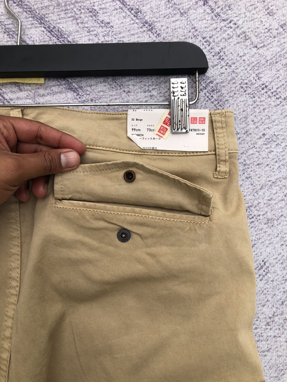 Designer × Uniqlo Uniqlo Cargo Pants Multipocket Skinny Fit Pattern Like New Size US 32 / EU 48 - 12 Thumbnail