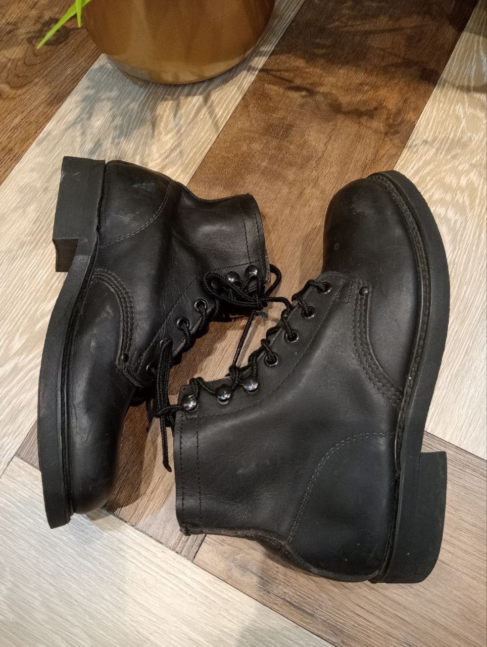 A.P.C. A.P.C BOOTS MAXITRED OIL RESISTANT BOOTS - BLACK Size US 6.5 / EU 39-40 - 12 Thumbnail