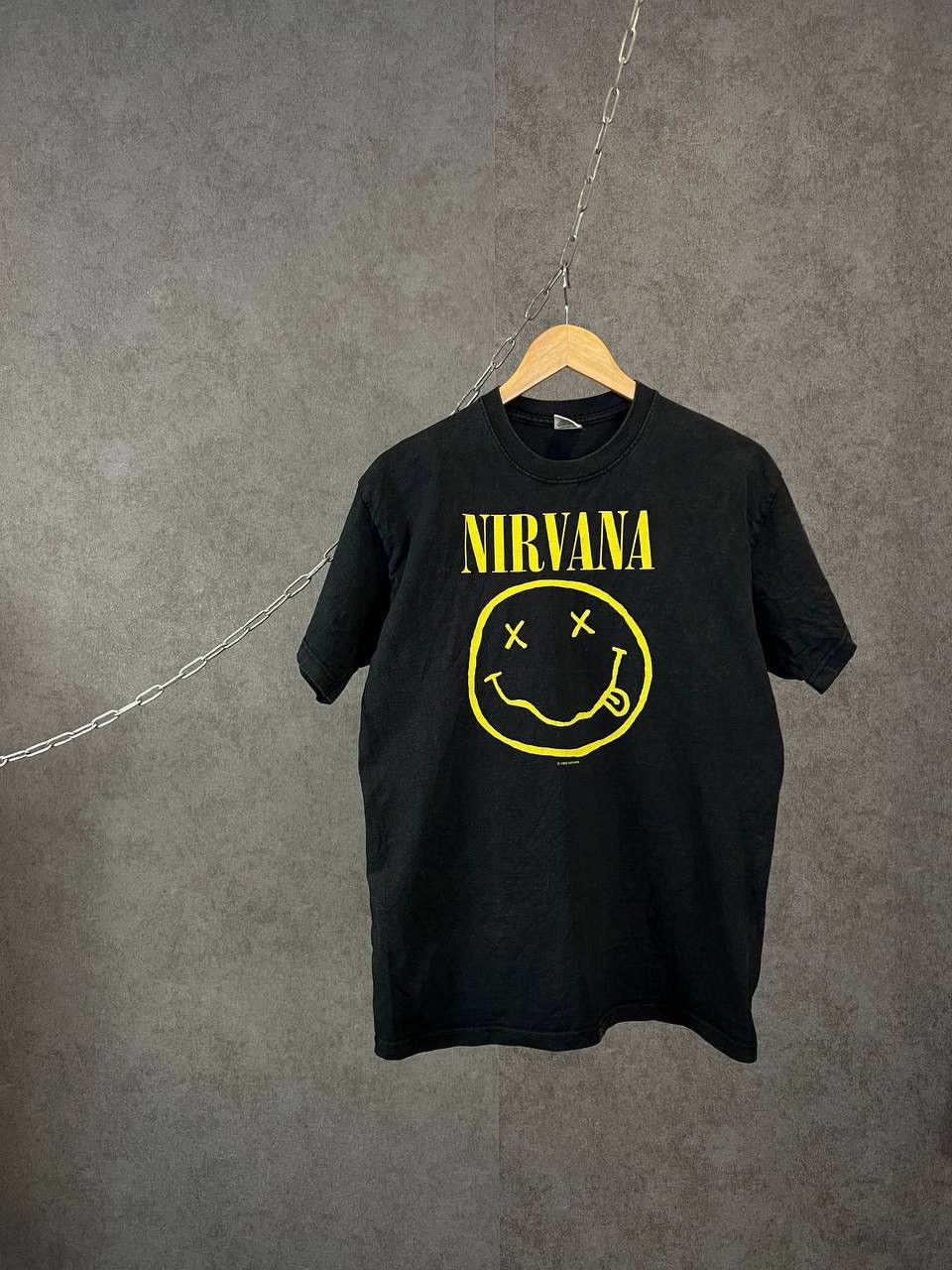 Band Tees × Nirvana Nirvana Smile vintage rock band tee Size US S / EU 44-46 / 1 - 1 Thumbnail