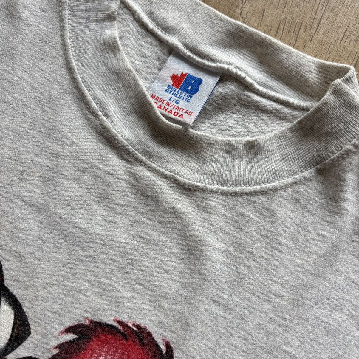 Vintage Vintage University of McGill Redmen Football Tshirt Size US L / EU 52-54 / 3 - 3 Thumbnail