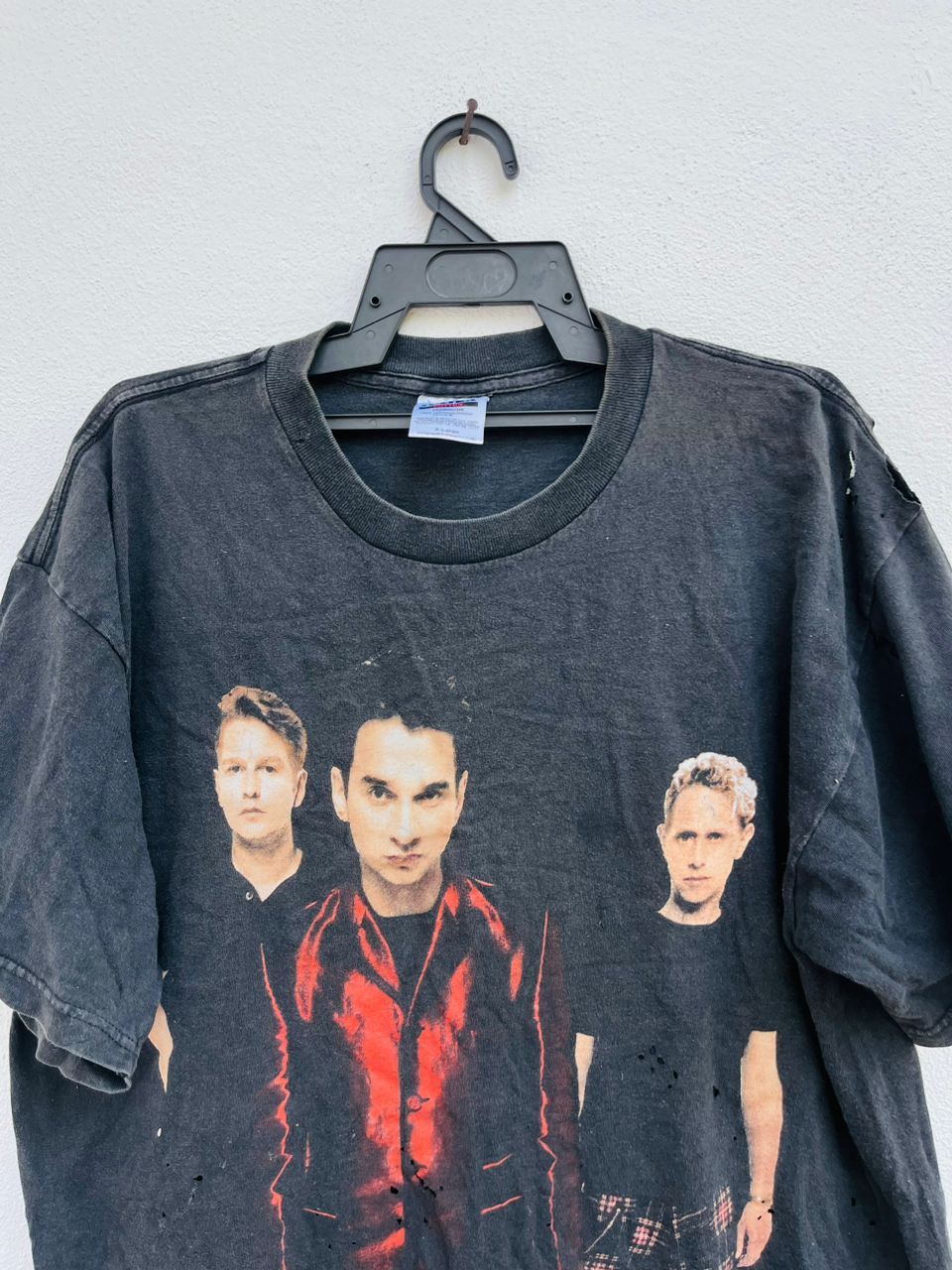 Band Tees × Vintage Vintage 90s Depeche Mode Very Hard For See This Shirt Size US XL / EU 56 / 4 - 3 Thumbnail