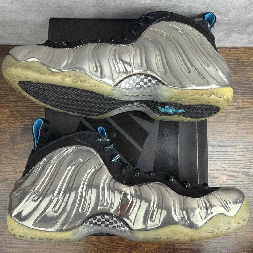 Nike Nike Air Foamposite One QS All-Star Chromeposite 744306-001 Size US 10.5 / EU 43-44 - 4 Thumbnail