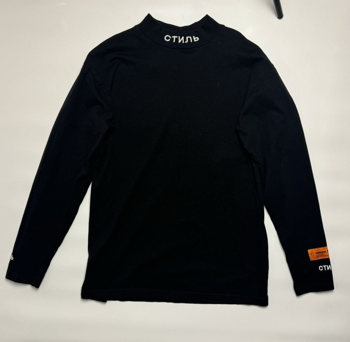 Heron Preston Heron Preston Стиль Long Sleeve T-Shirt Size US XS / EU 42 / 0 - 1 Thumbnail
