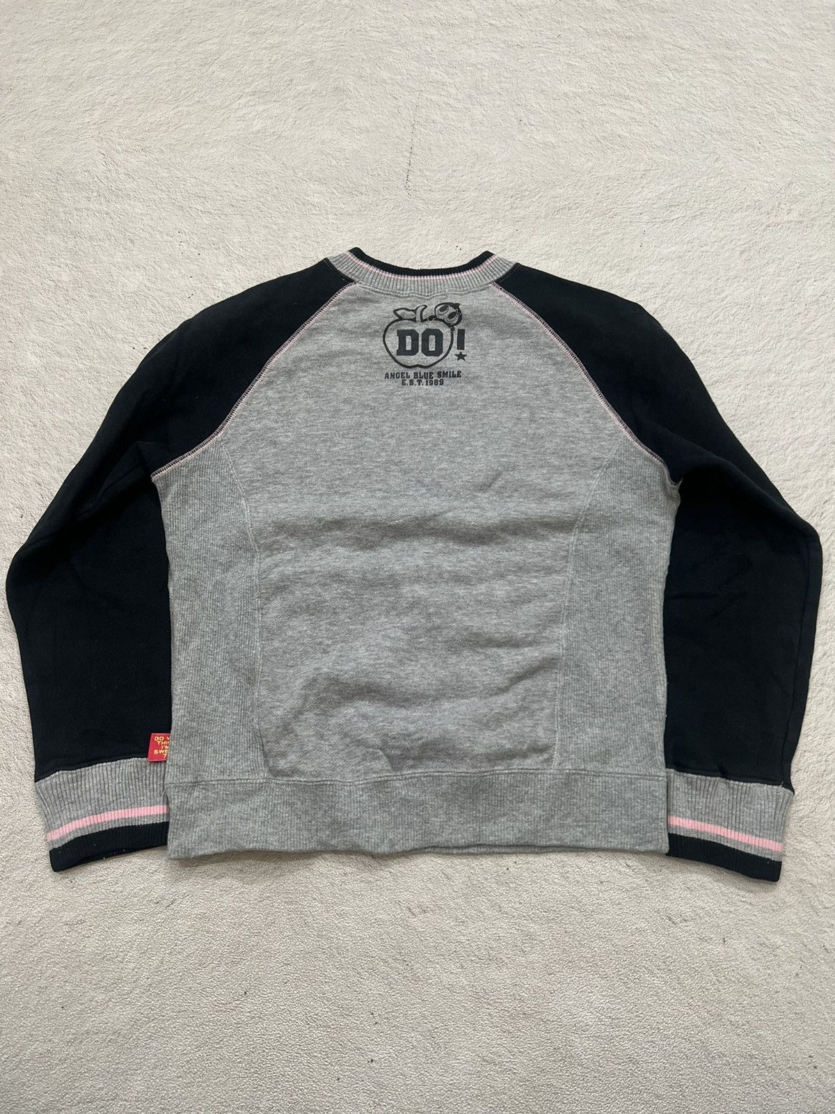 Number (N)ine 2000s Angel Blue Hysteric Velvet Poem Crewneck y2k Lgb Ifsix Size US S / EU 44-46 / 1 - 2 Thumbnail