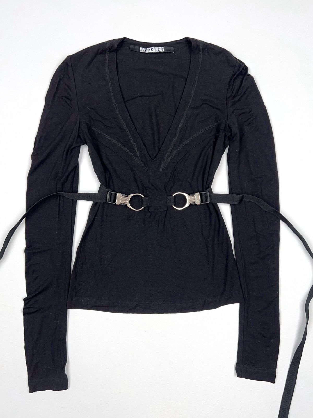 Dirk Bikkembergs Dirk Bikkembergs SS2005 Viscose Elastane Mountaineering Belt Size M / US 6-8 / IT 42-44 - 1 Thumbnail