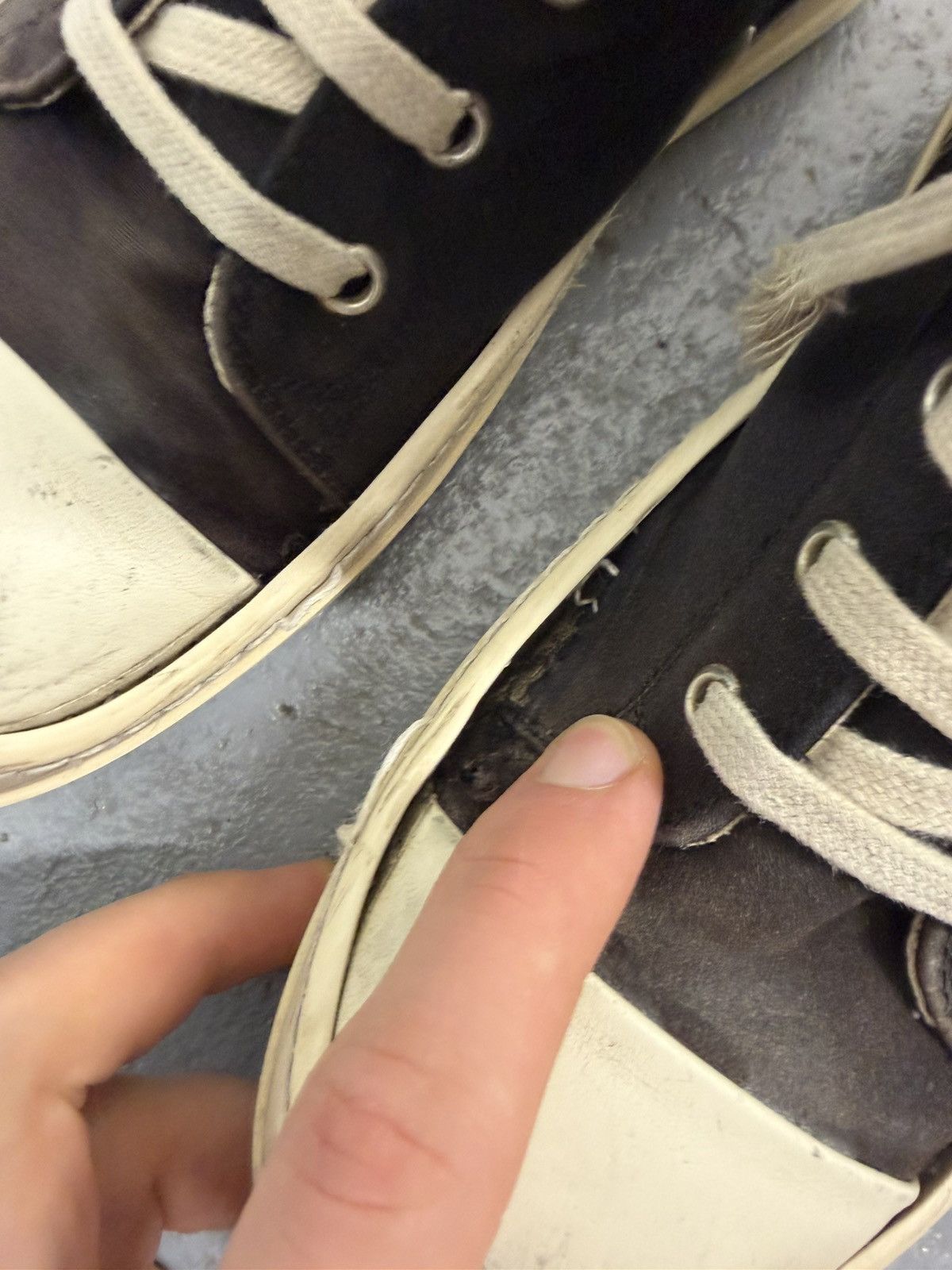 Rick Owens Drkshdw Rick Owens Drkshdw Ramones Size US 9 / IT 39 - 12 Thumbnail