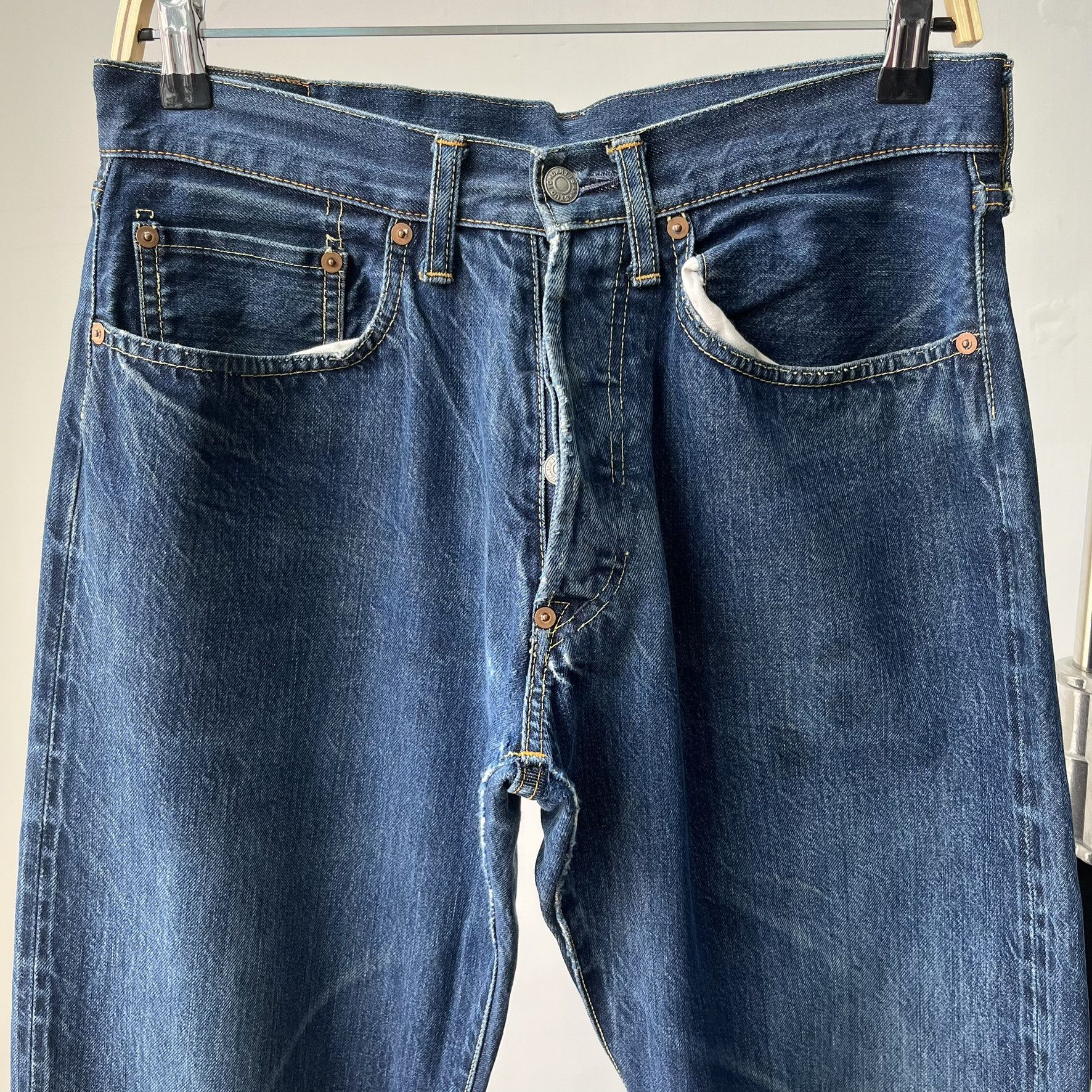 Studio D'Artisan Size 30x32 Vintage Studio D'artisan Redline Jeans S1488 Size US 30 / EU 46 - 2 Thumbnail