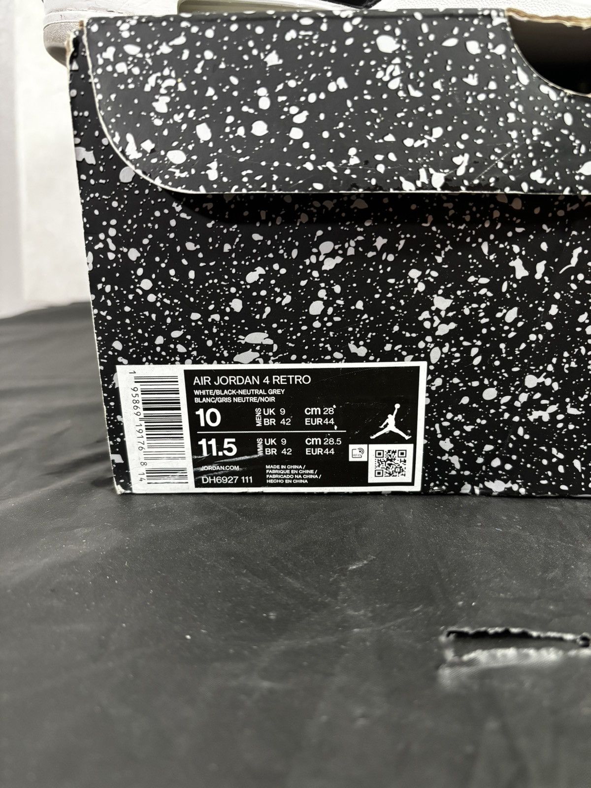 Jordan Brand Jordan 4 ‘Military Black’ | Size: 10M, Preowned Size US 10 / EU 43 - 9 Thumbnail