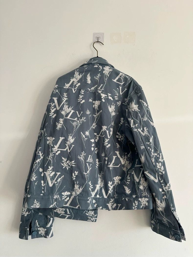 Louis Vuitton Louis Vuitton Floral printed denim jacket 2503-Nextarrow Size US XL / EU 56 / 4 - 2 Thumbnail