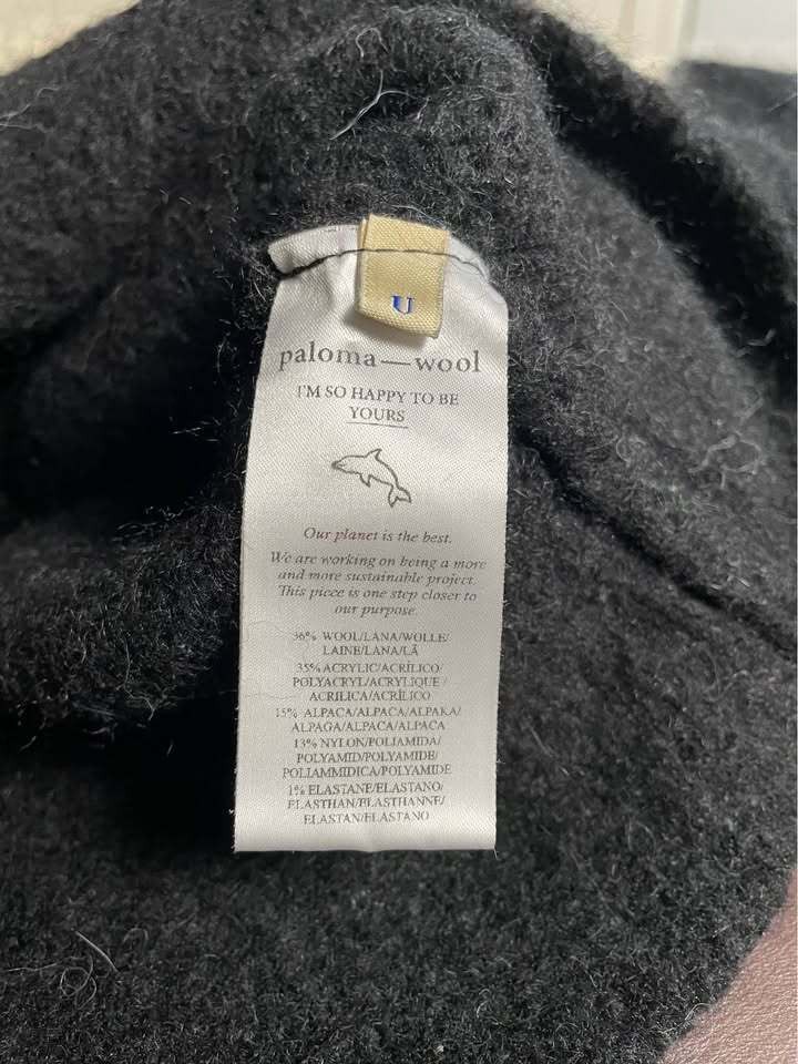 Paloma Wool Yin Yang Knit Sweater (Size Universal) in Black, Women's — image 4 of 4