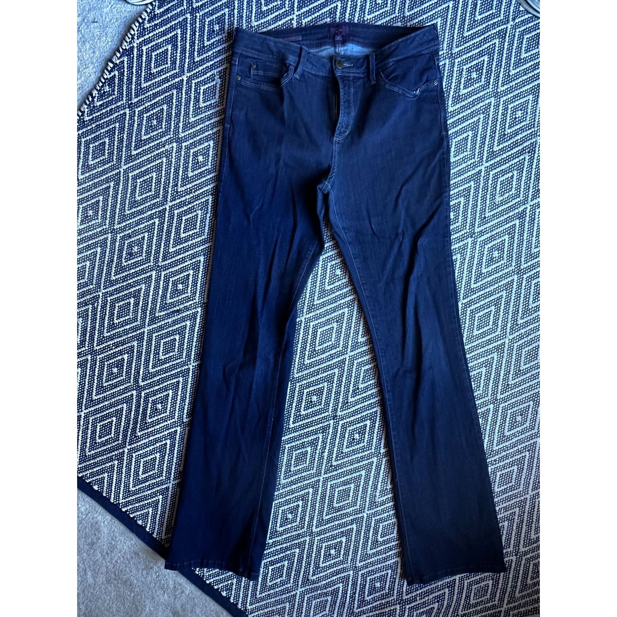 NYDJ NYDJ Barbara Bootcut Jeans Size 10 Size 32" / US 10 / IT 46 - 3 Thumbnail