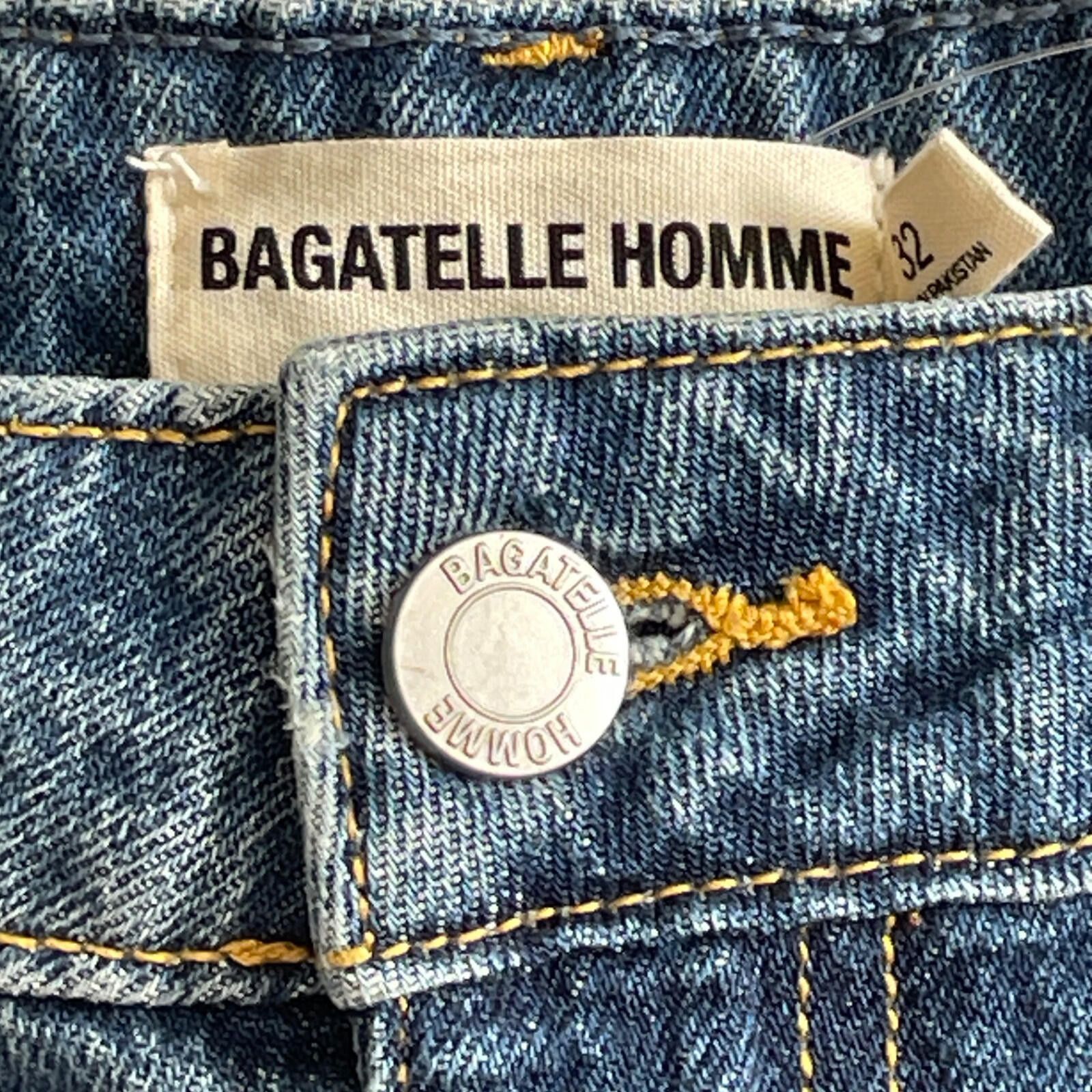 Other NWT Bagatelle Homme Jeans Mens 32x32 Baggy Leg Denim Size US 32 / EU 48 - 3 Thumbnail
