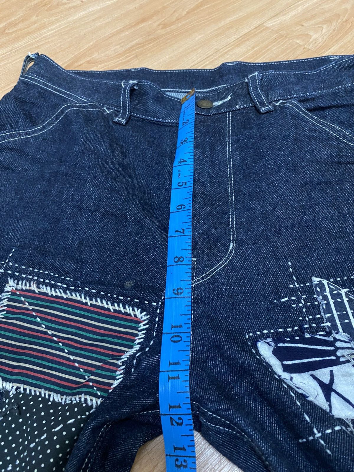 Uniqlo Uniqlo quater pants custom made sashiko emboidery Size US 34 / EU 50 - 14 Thumbnail