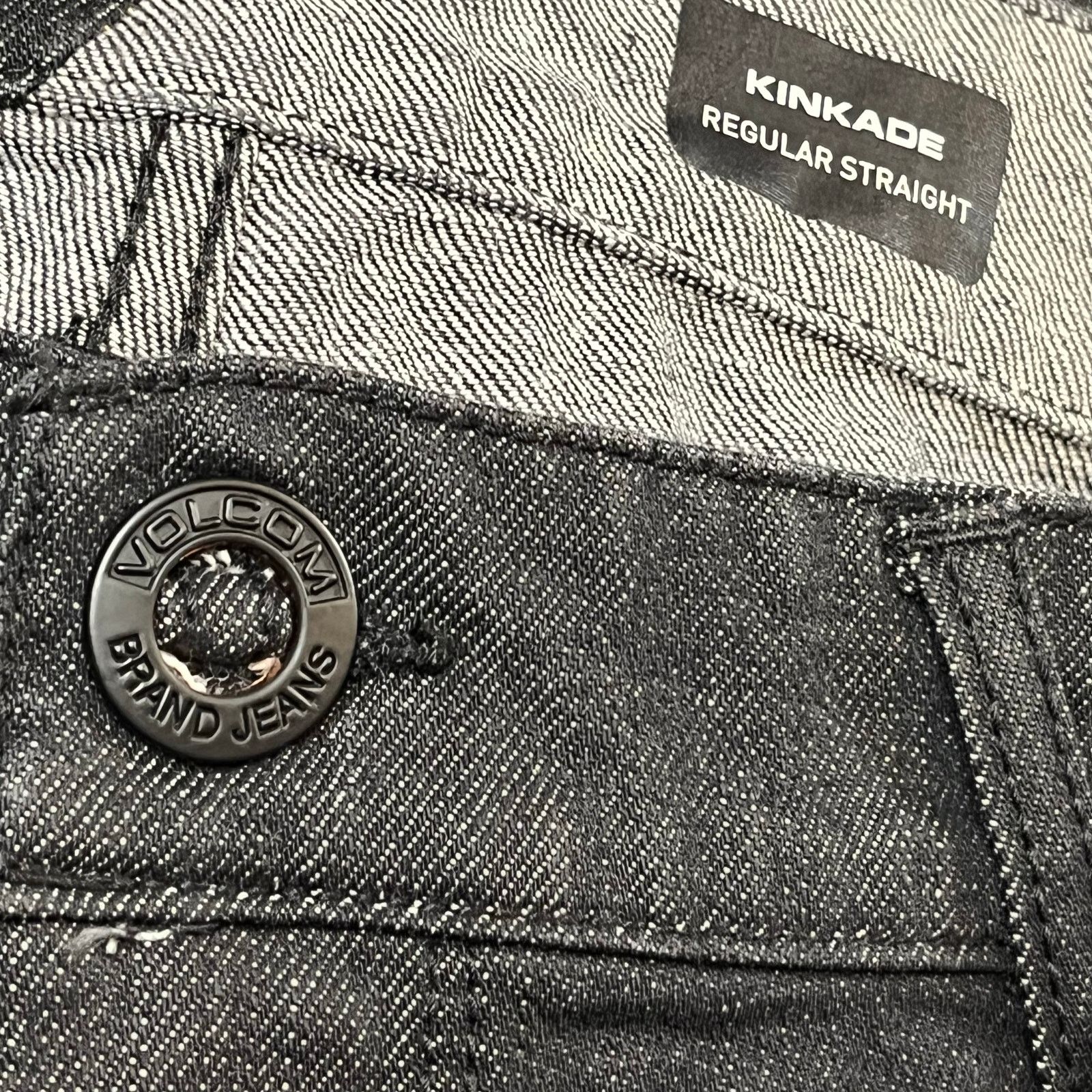 Volcom •NWT• Volcom Denim KINKAGE Dark Blue Jeans • Size 40 Size US 40 / EU 56 - 12 Thumbnail