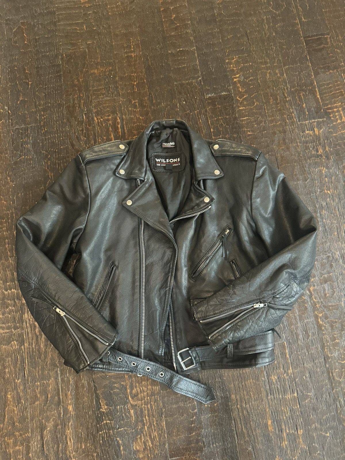 Wilson Vintage Wilson Moto Jacket Size US M / EU 48-50 / 2 - 1 Thumbnail