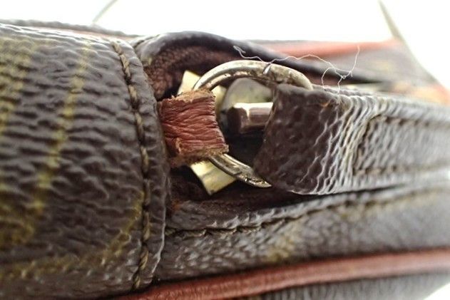Louis Vuitton LV Mini Danube Crossbody Bag Monogram Canvas M45268 Size ONE SIZE - 10 Thumbnail