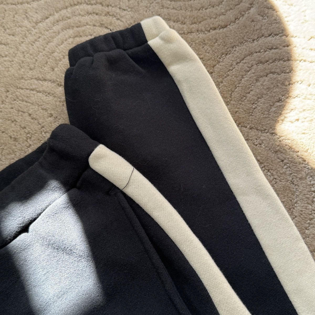 Essentials Fear of God fog Essentials Side Stripe Sweatpants 'Grey xs Size US 28 / EU 44 - 3 Thumbnail
