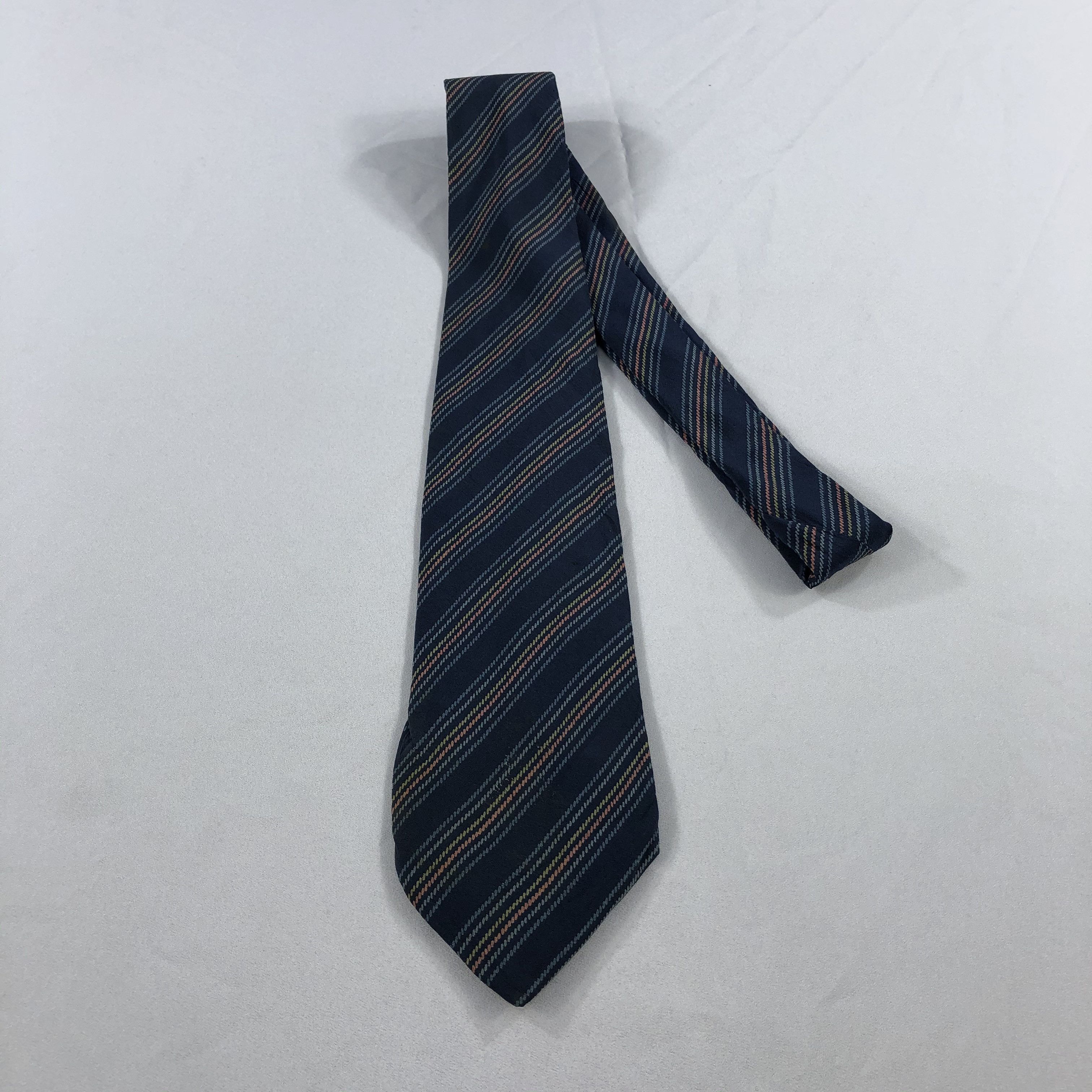 Vintage × Yves Saint Laurent Yves Saint Laurent Silk Neck Ties T59 Size ONE SIZE - 1 Thumbnail